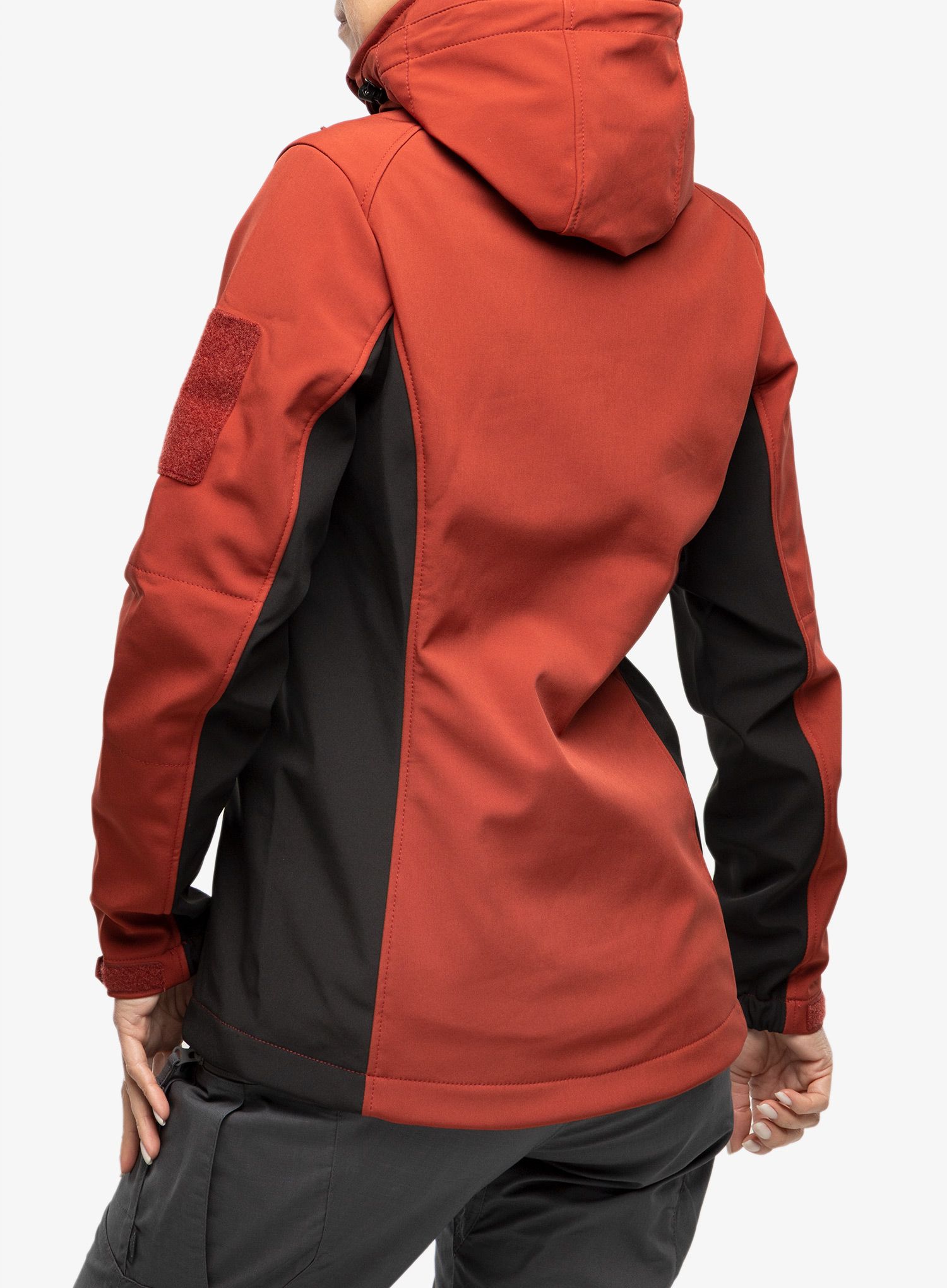 Softshellová bunda dámská Helikon-Tex Gunfighter Woman's Jacket - crimson sky/black