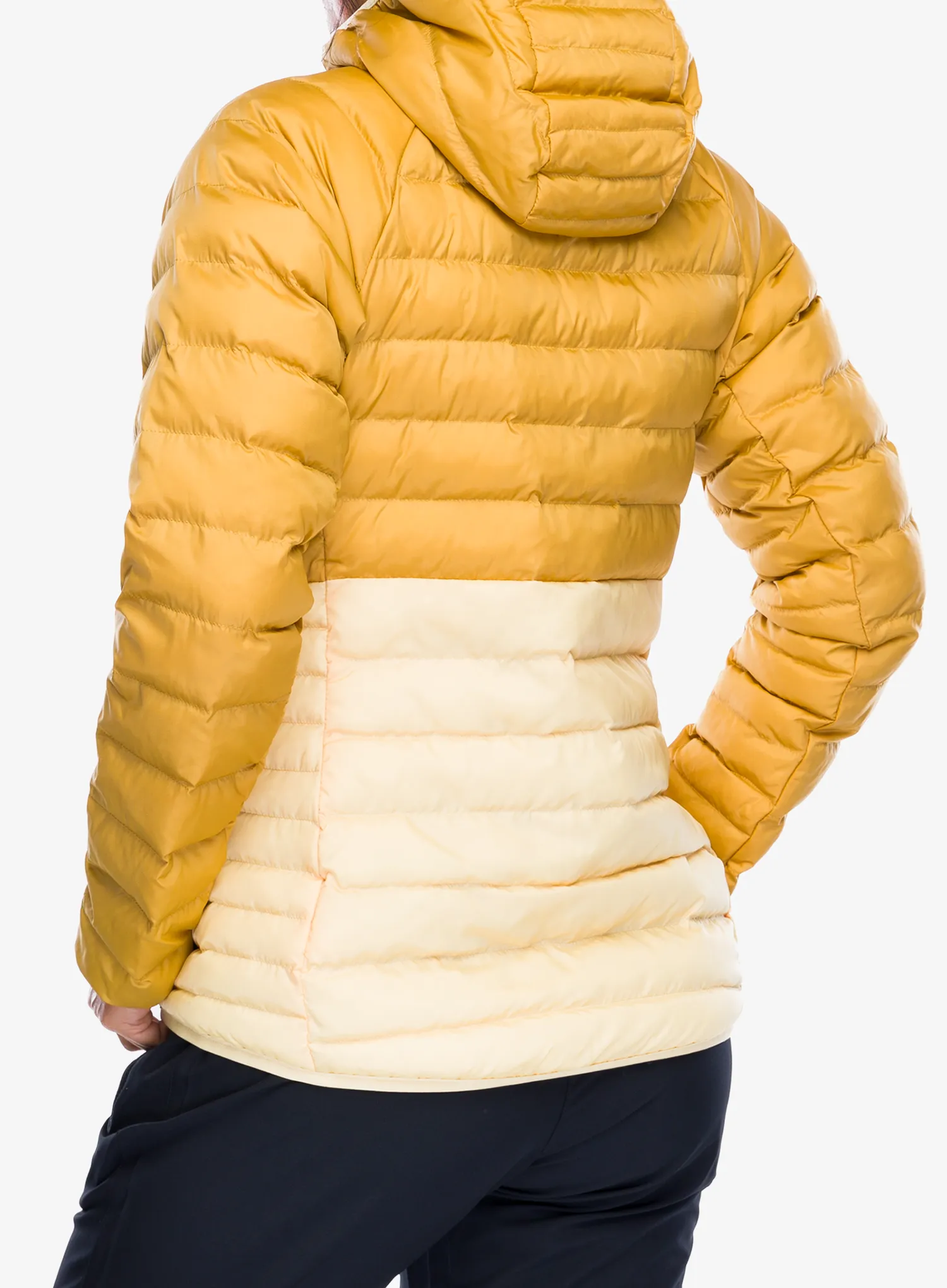 Zateplená bunda dámská Helly Hansen Banff Hooded Insulator - yellow cream/sand