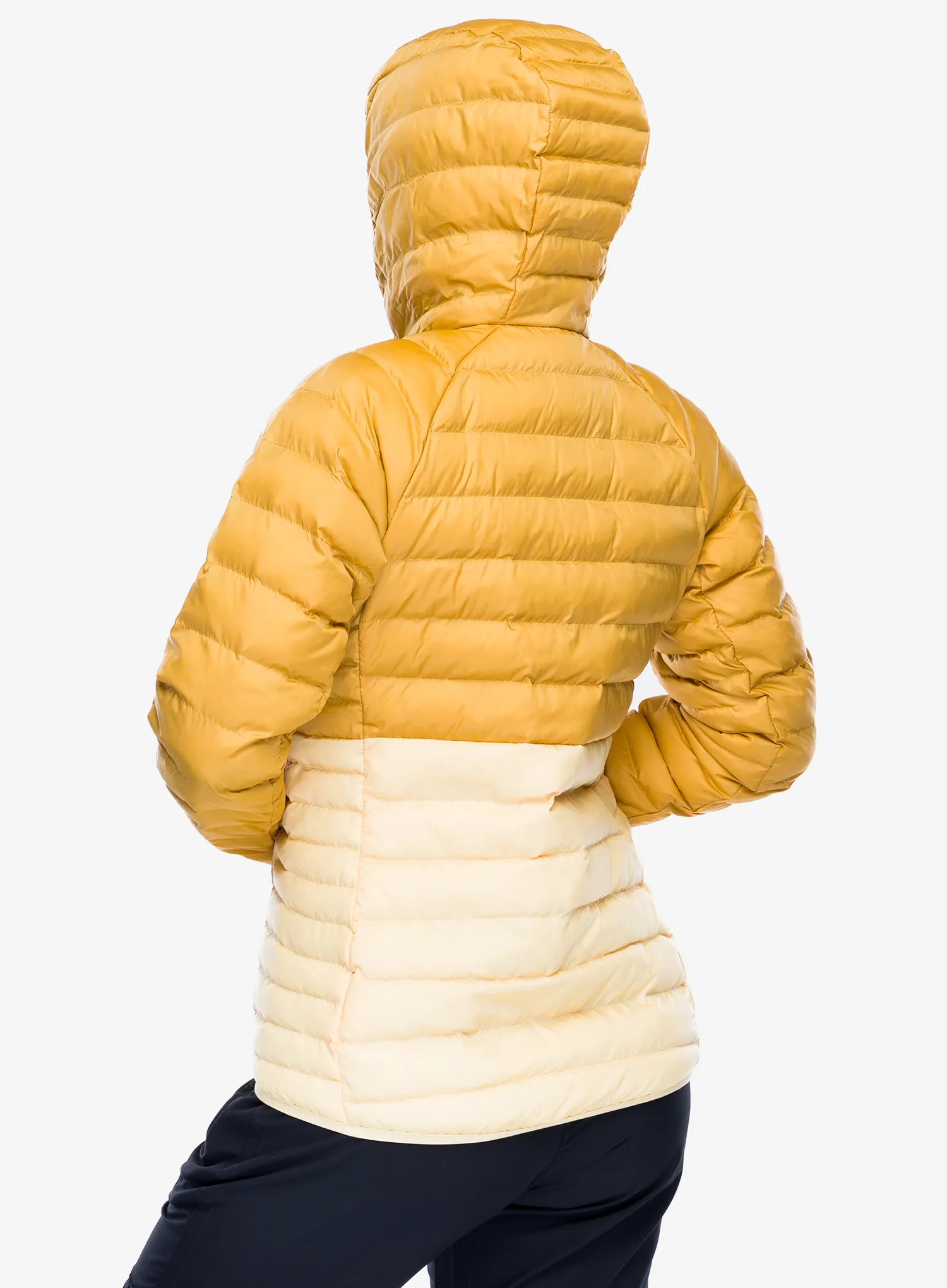 Zateplená bunda dámská Helly Hansen Banff Hooded Insulator - yellow cream/sand