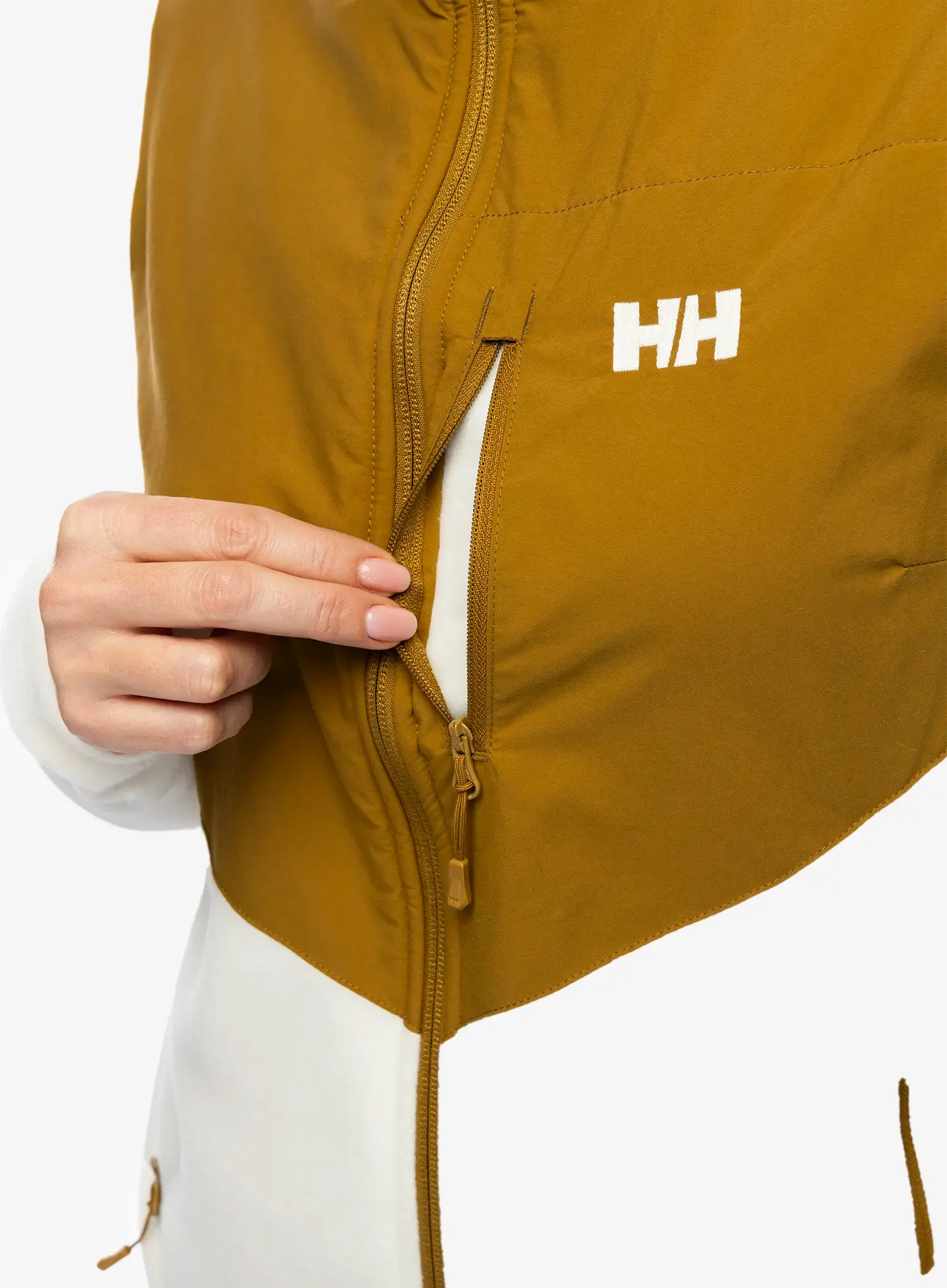 Dámská mikina se zipem Helly Hansen Daybreaker Block Jacket - snow