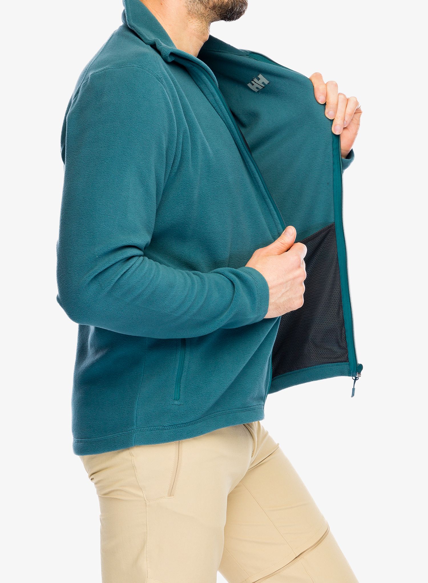 Fleece mikina Helly Hansen Daybreaker Fleece Jacket - dark creek