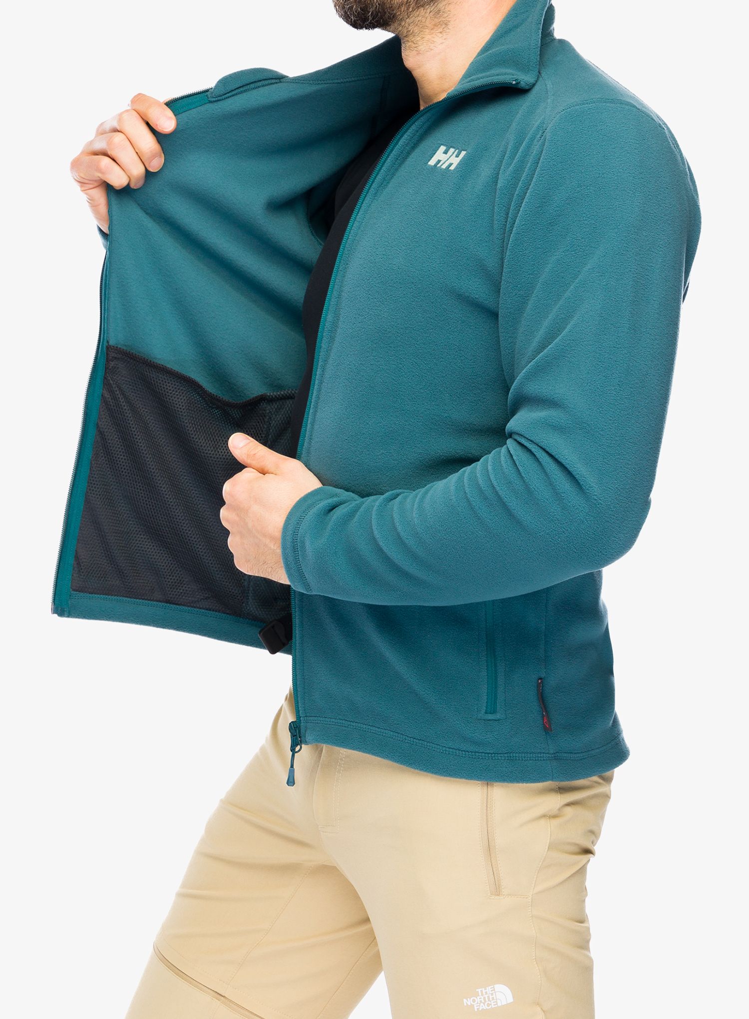 Fleece mikina Helly Hansen Daybreaker Fleece Jacket - dark creek