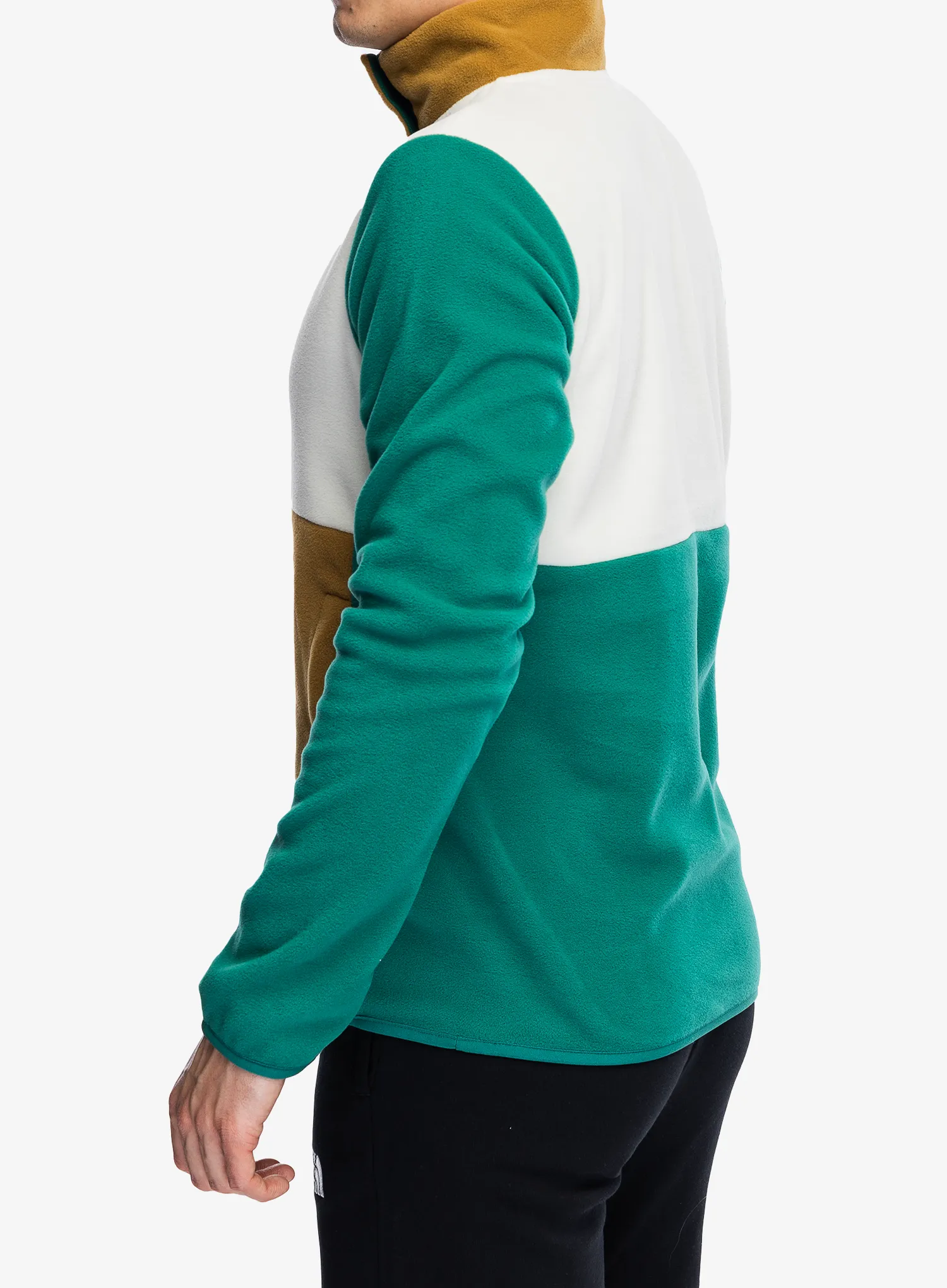 Fleece mikina Helly Hansen Daybreaker Snap Pullover - emerald
