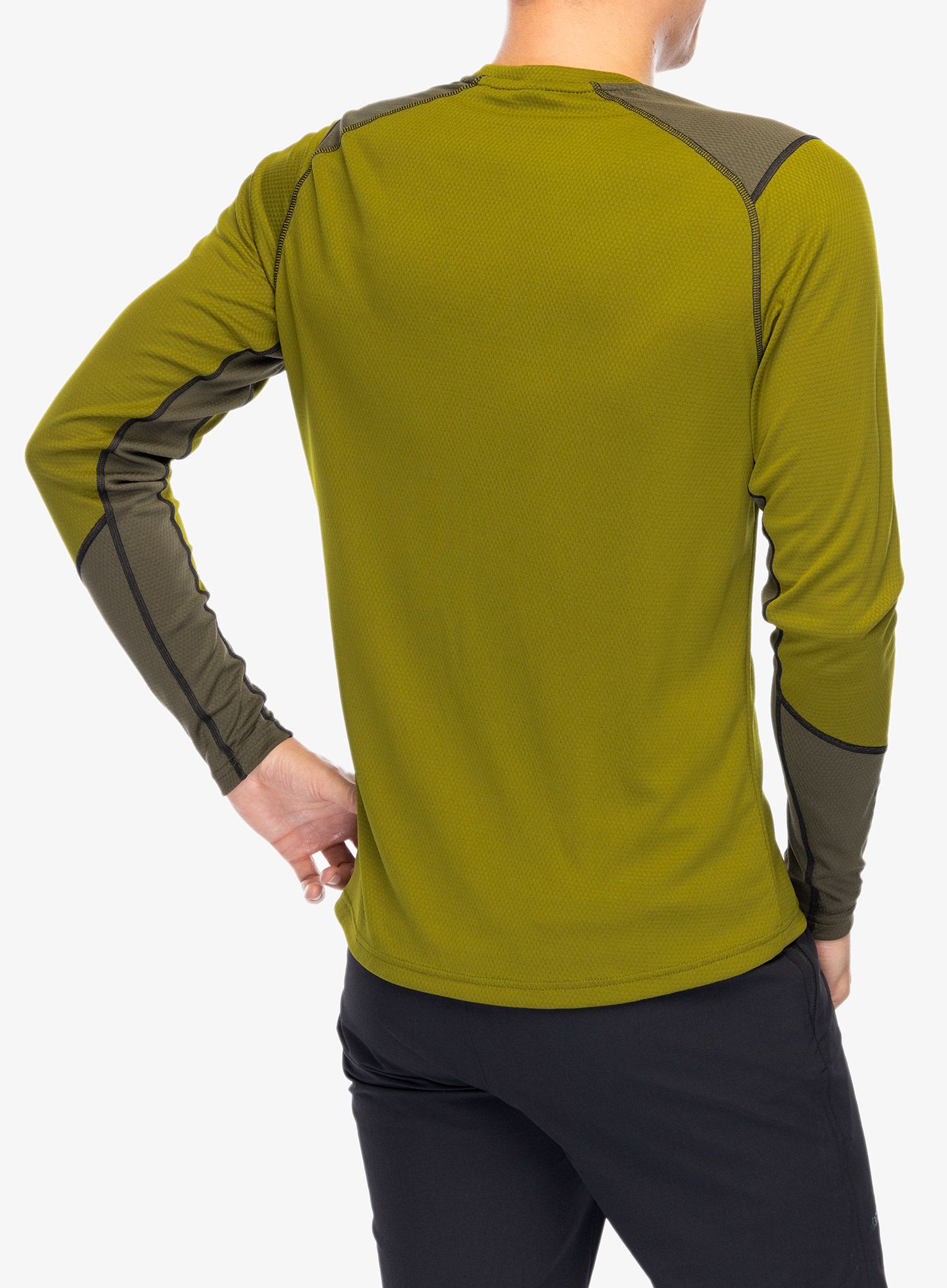 Funkční mikina pánská Helly Hansen LIFA Active Crew - olive green