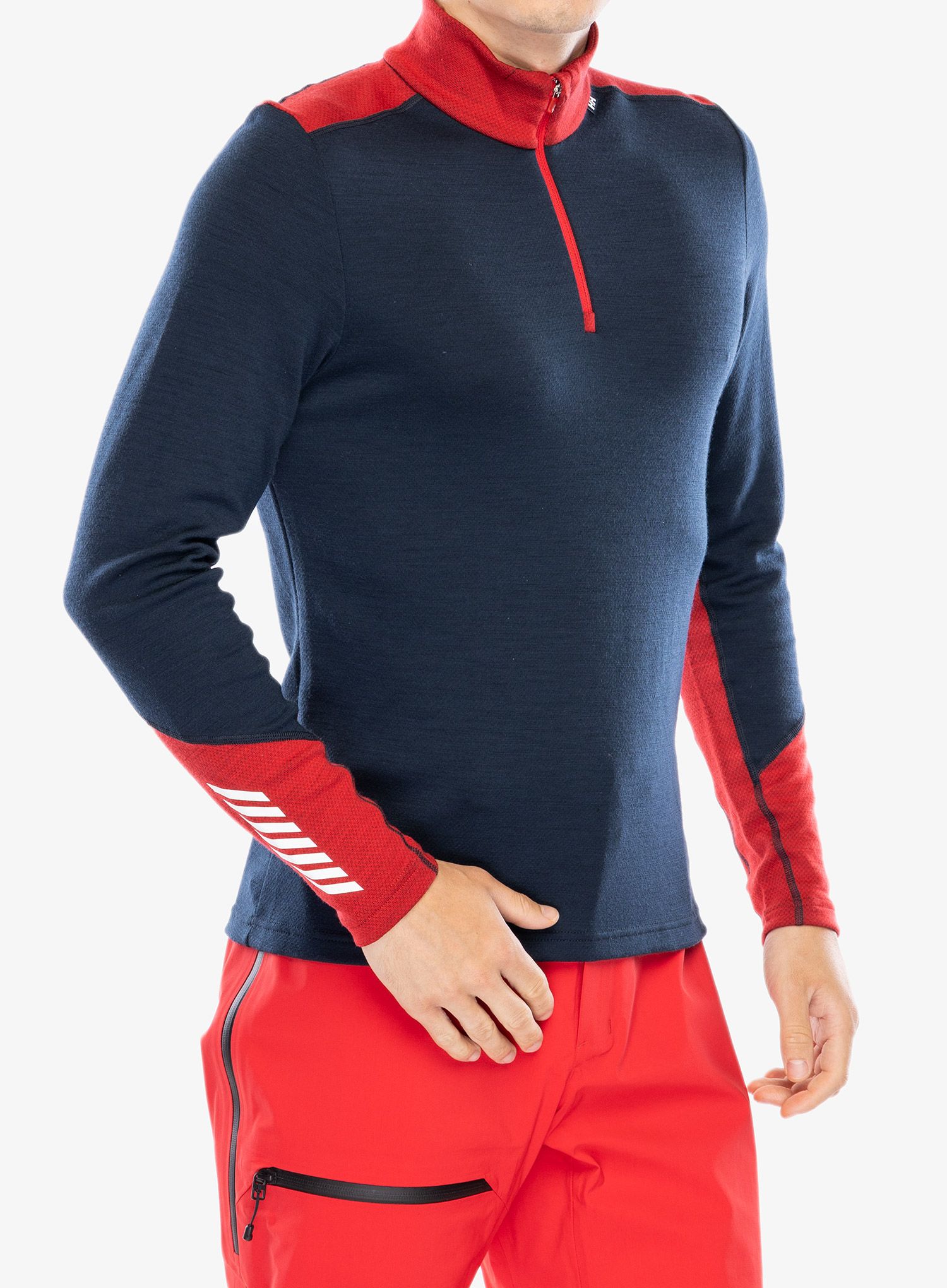 Mikina Helly Hansen LIFA Merino Midweight 1/2 Zip - navy