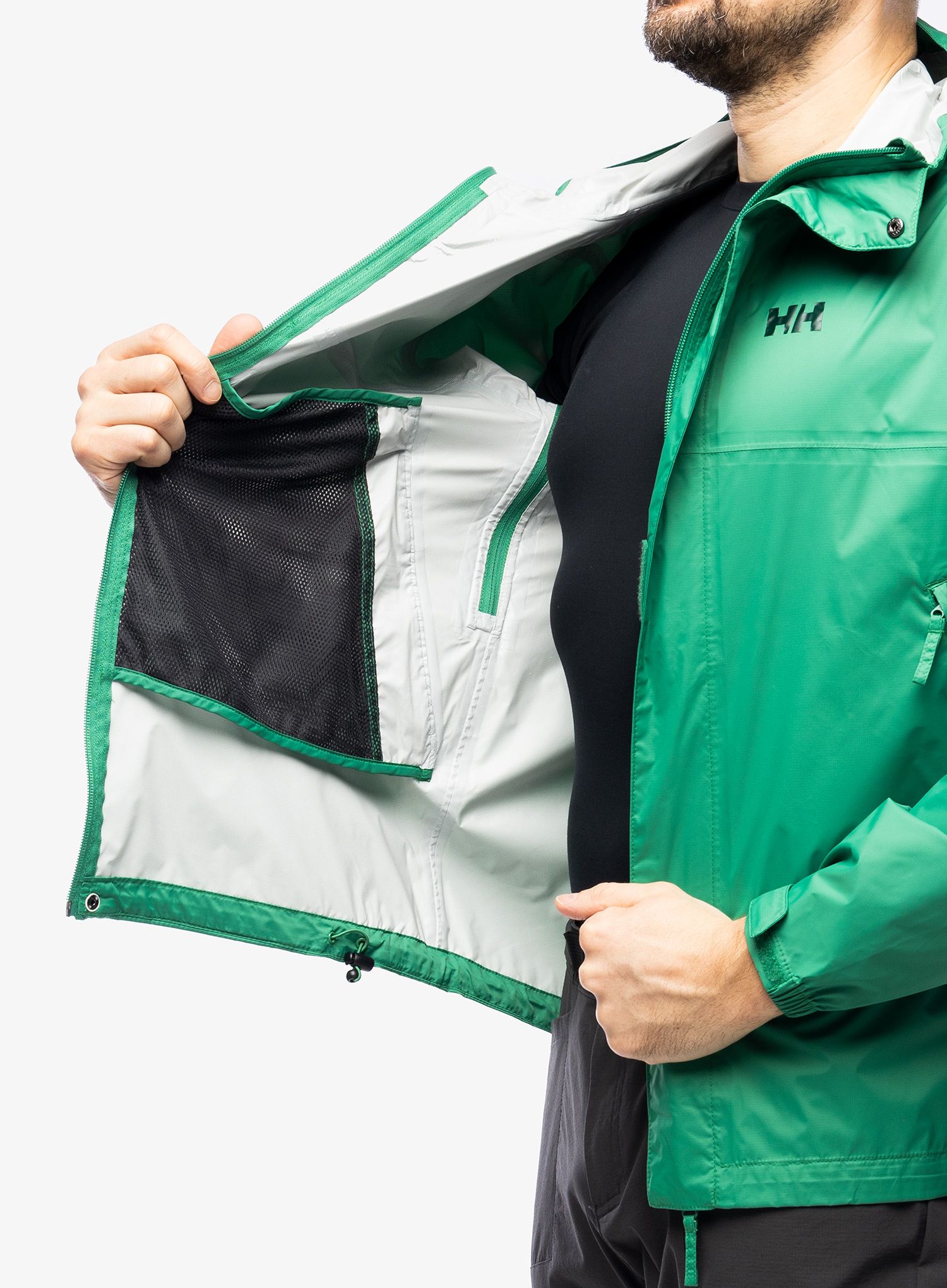 Bunda do deště Helly Hansen Loke Jacket - evergreen
