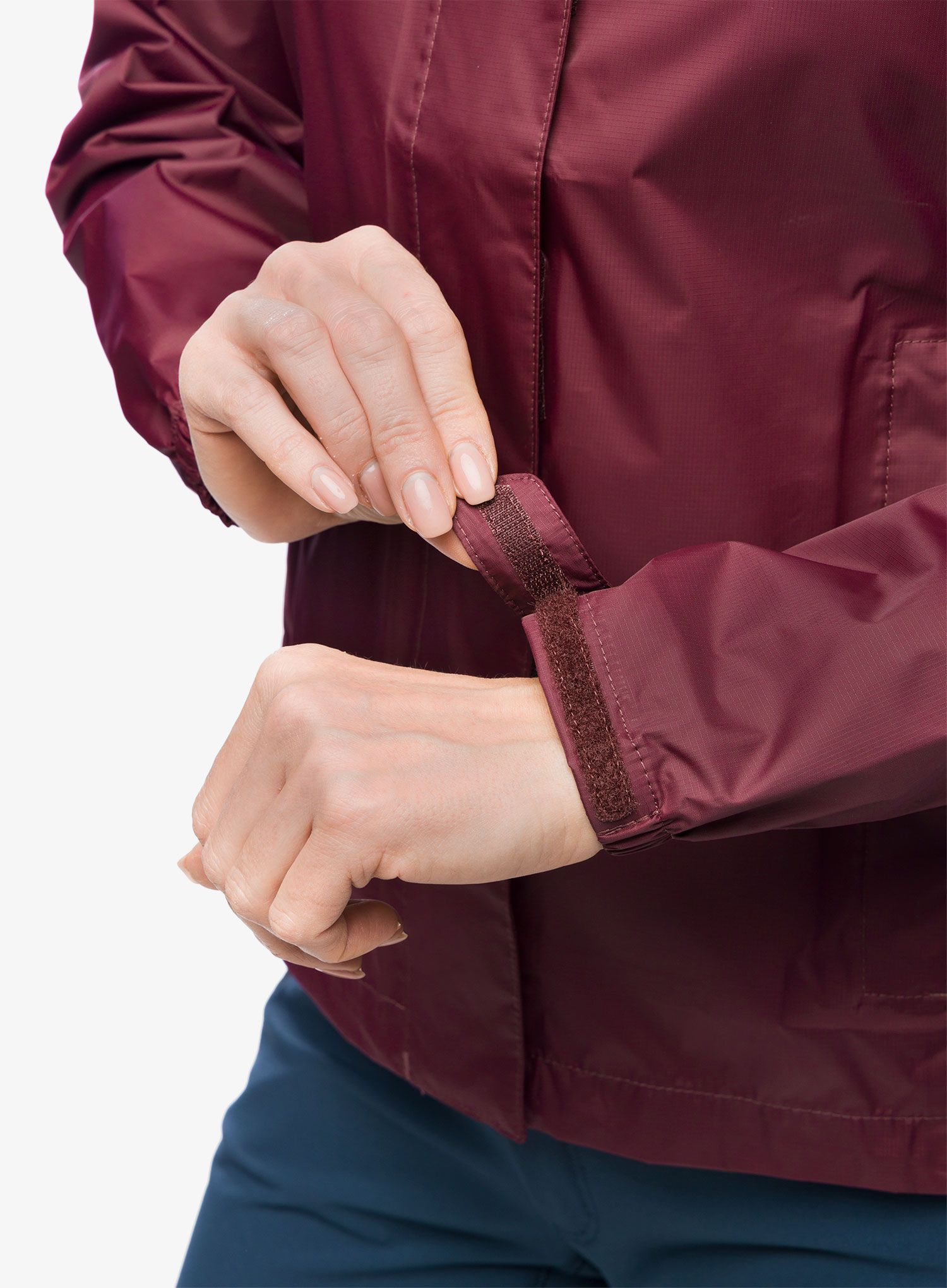 Dámská bunda do deště Helly Hansen Loke Jacket - hickory/coral almond