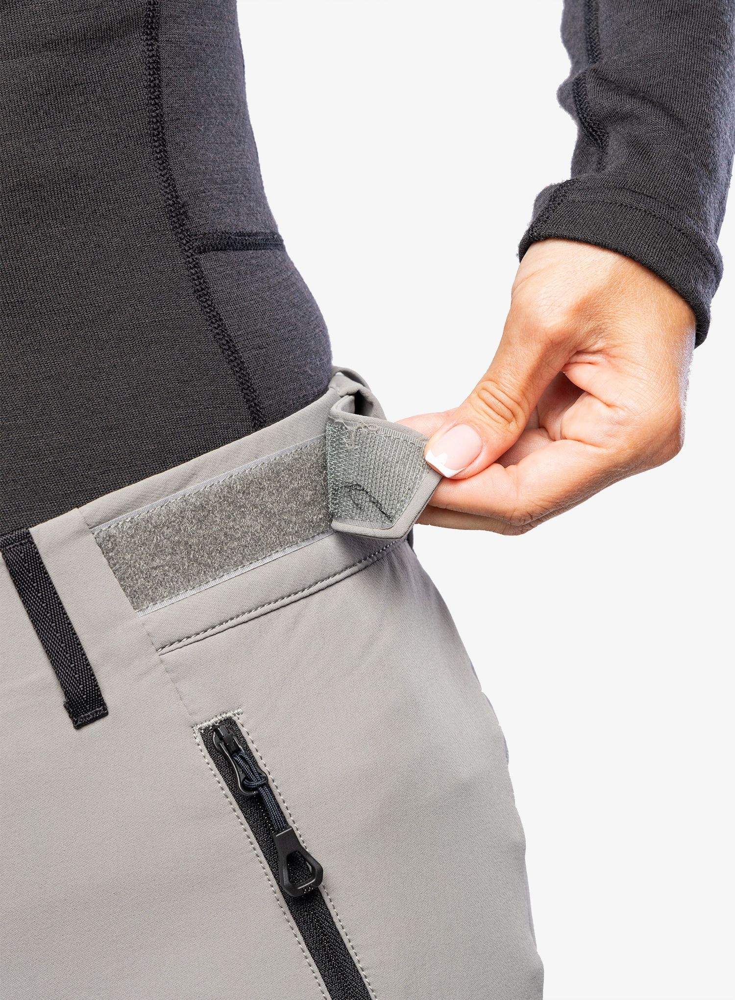 Trekové kalhoty dámské Helly Hansen Odin Muninn 2.0 Pant - concrete