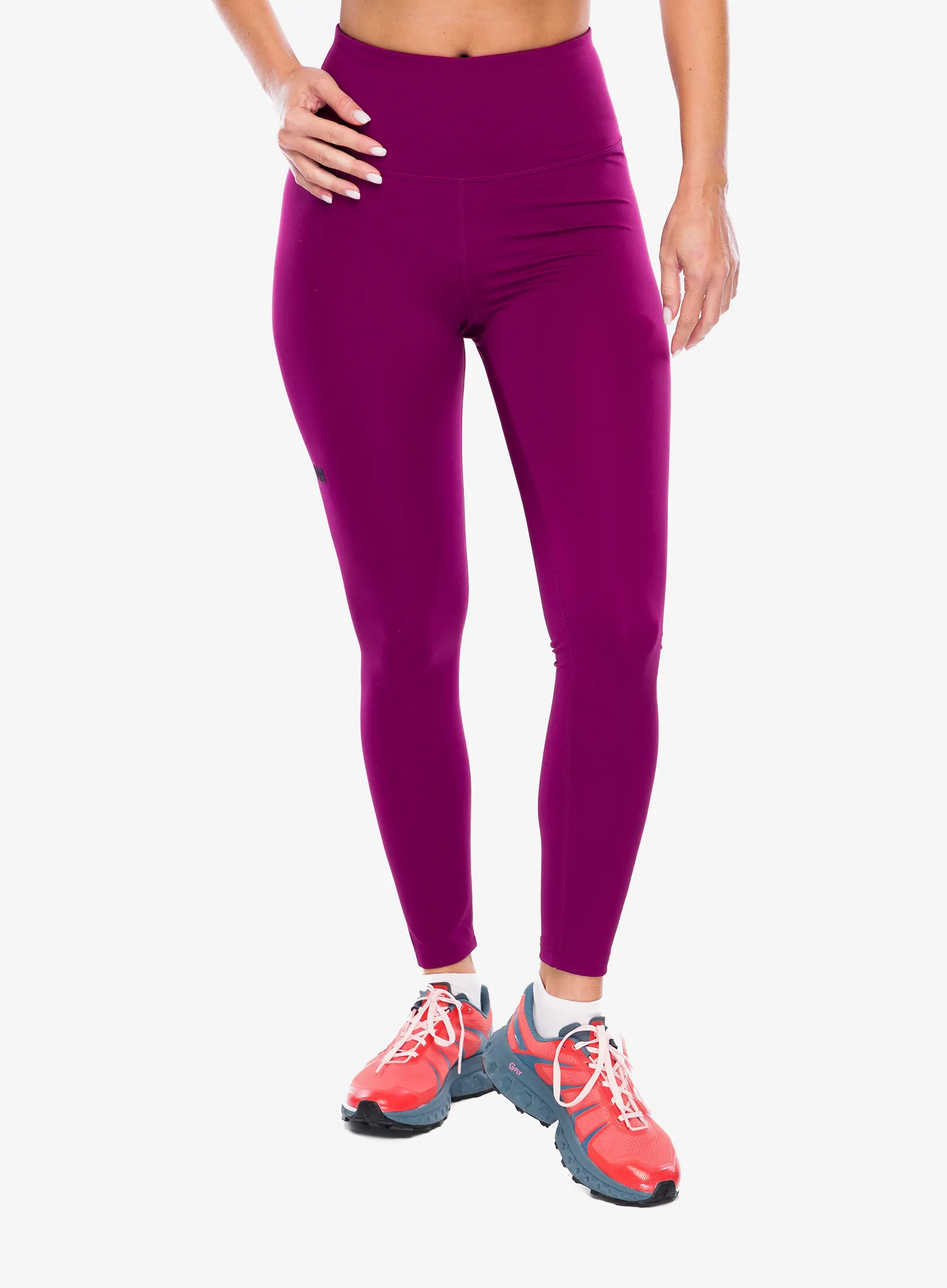 Dámské legíny Helly Hansen Roam Leggings - dark magenta/magenta 2.0