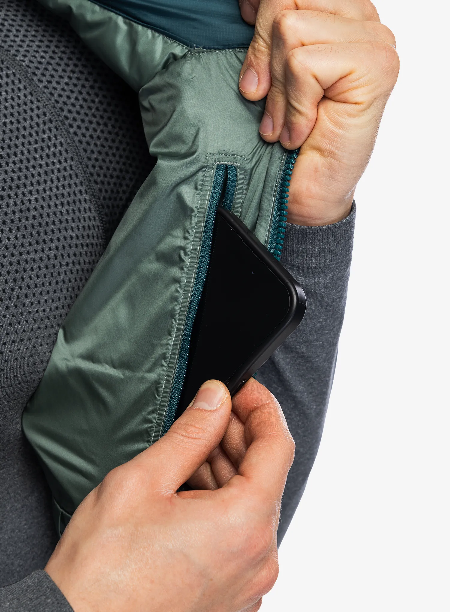 Péřová vesta Helly Hansen Verglas Down Vest 2.0 - dark creek