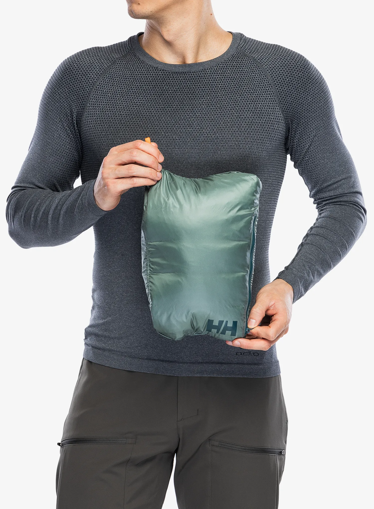Péřová vesta Helly Hansen Verglas Down Vest 2.0 - dark creek