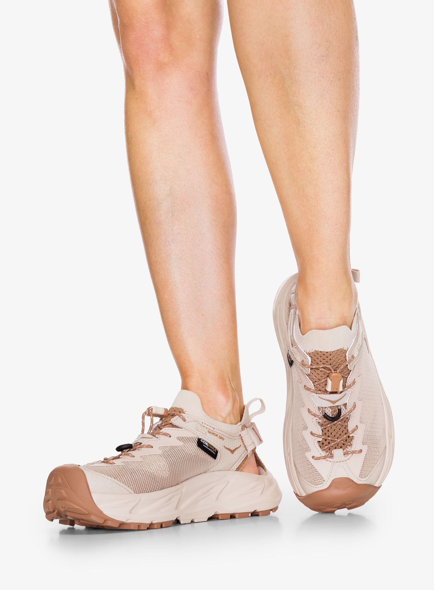 Trekové sandály dámské Hoka Hopara 2 - cream/ced