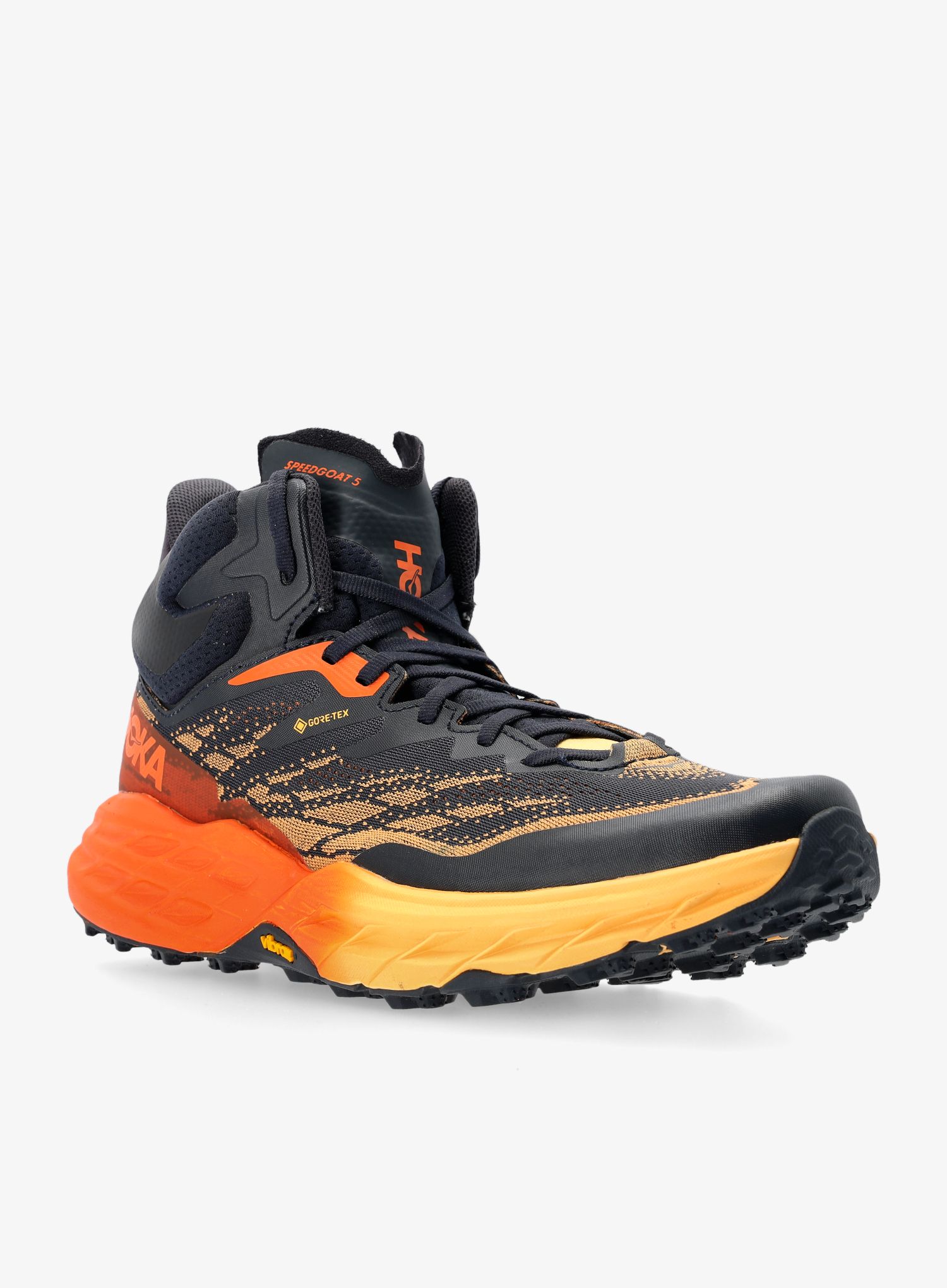 Turistické boty pánské Hoka Speedgoat 5 Mid GTX - blue graphite/amber