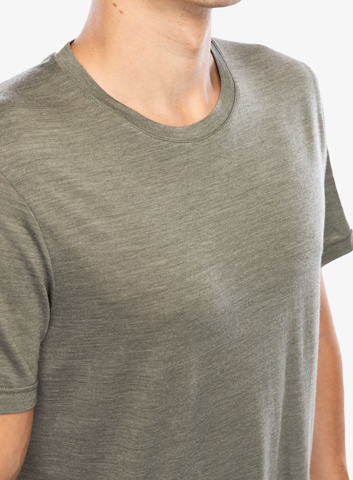 Merino triko Houdini Activist Tee - sage green
