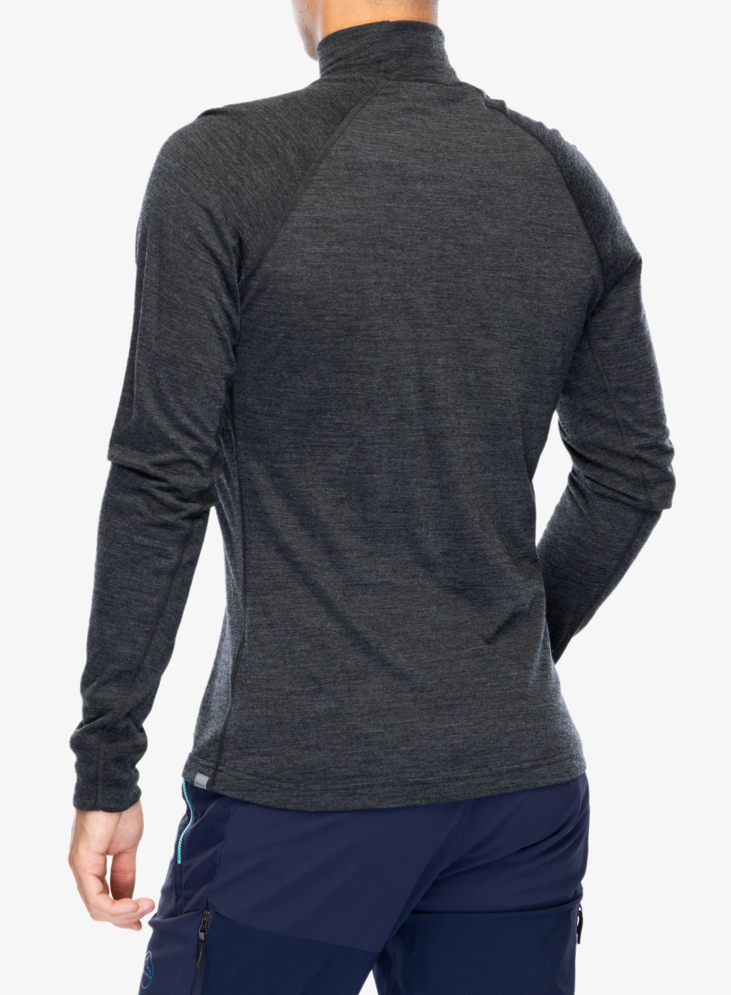 Funkční mikina Houdini Activist Turtleneck - true black