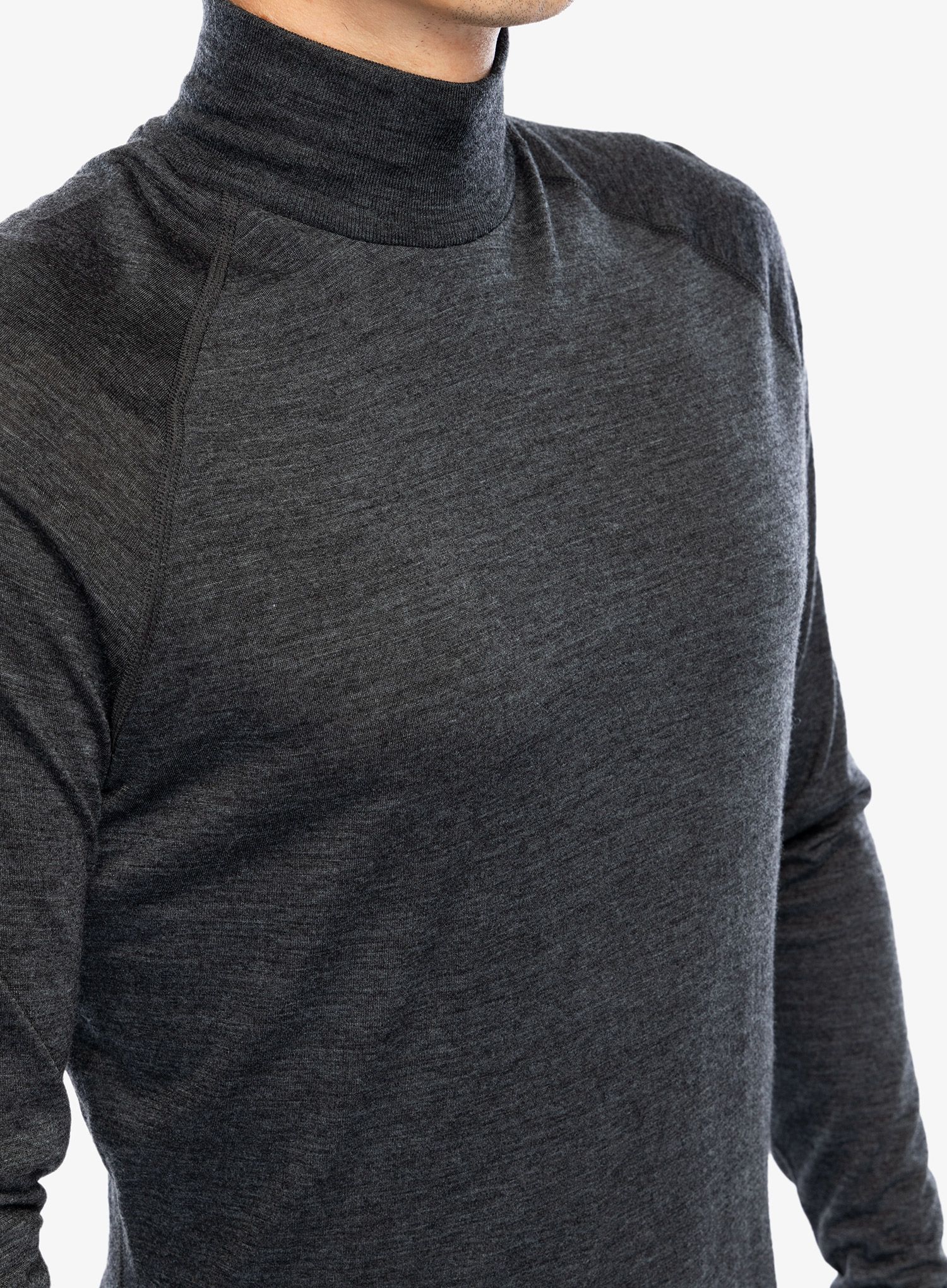 Funkční mikina Houdini Activist Turtleneck - true black