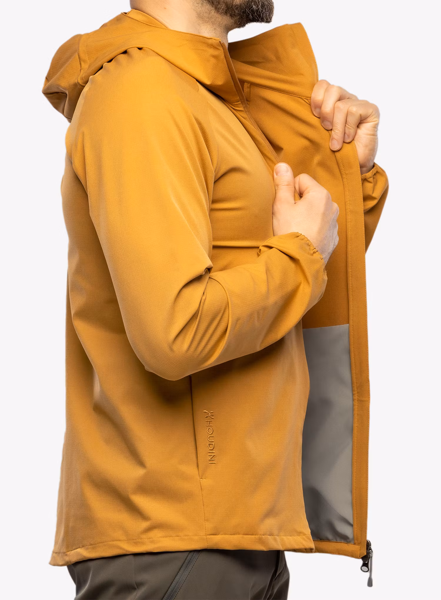 Softshellová bunda pánská Houdini Daybreak Jacket - hazel