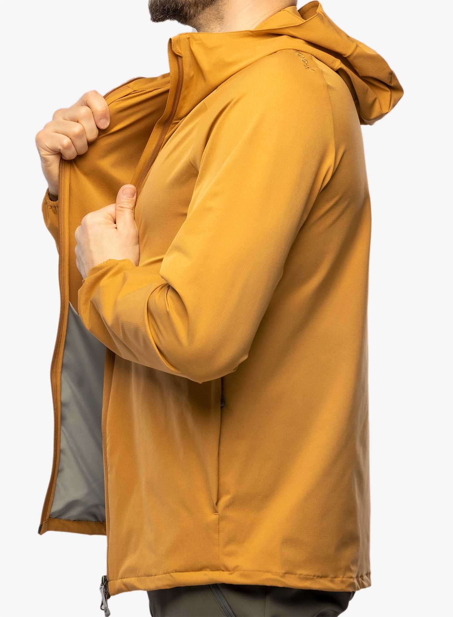 Softshellová bunda pánská Houdini Daybreak Jacket - hazel