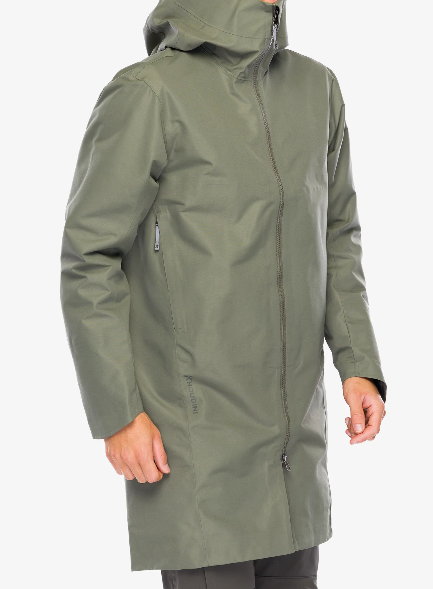 Bunda do deště Houdini One Parka - sage green
