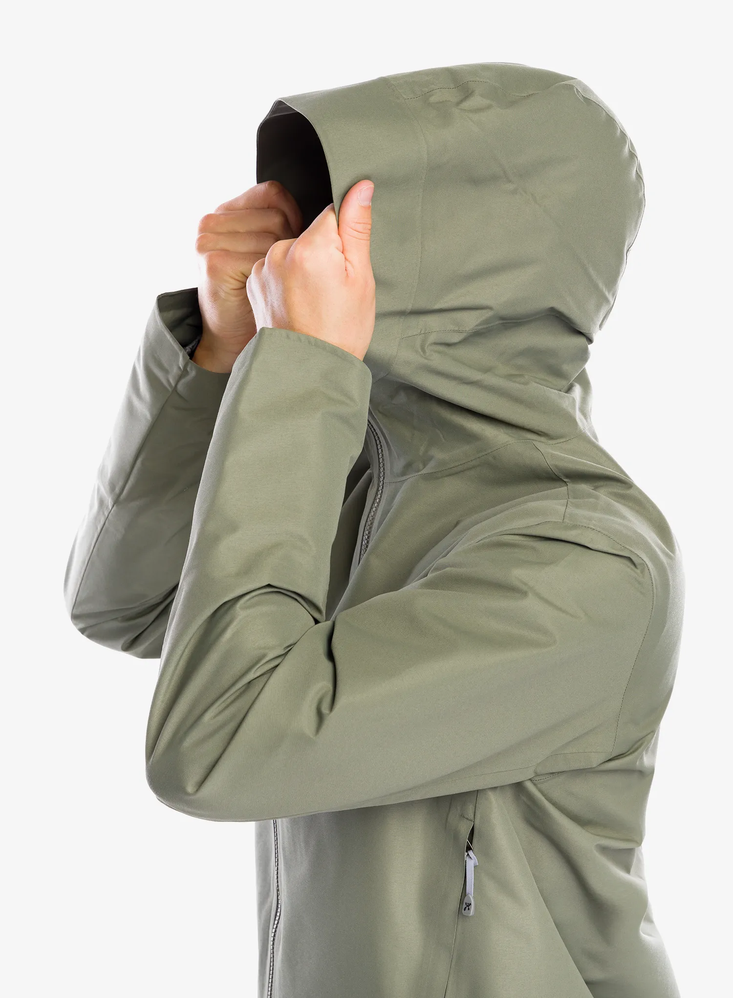 Bunda do deště Houdini One Parka - sage green