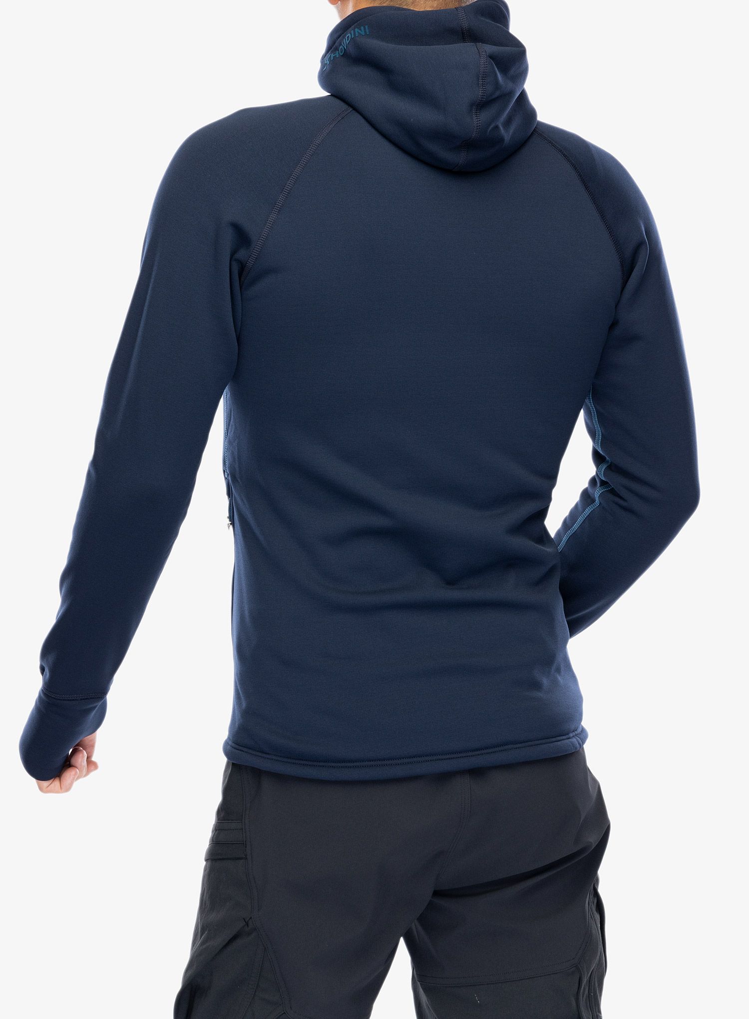 Fleece mikina s kapucí Houdini Power Houdi - blue illusion