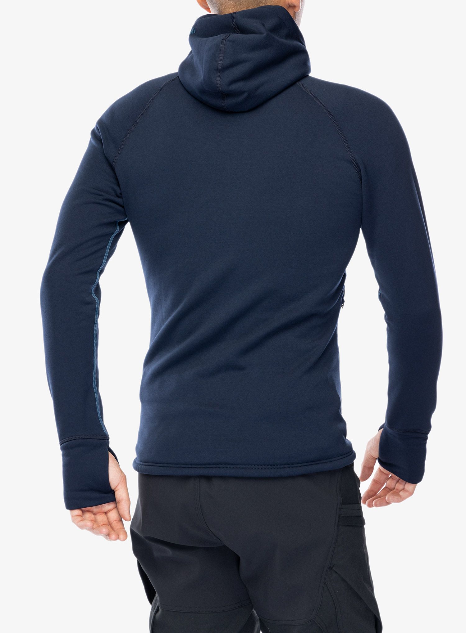 Fleece mikina s kapucí Houdini Power Houdi - blue illusion