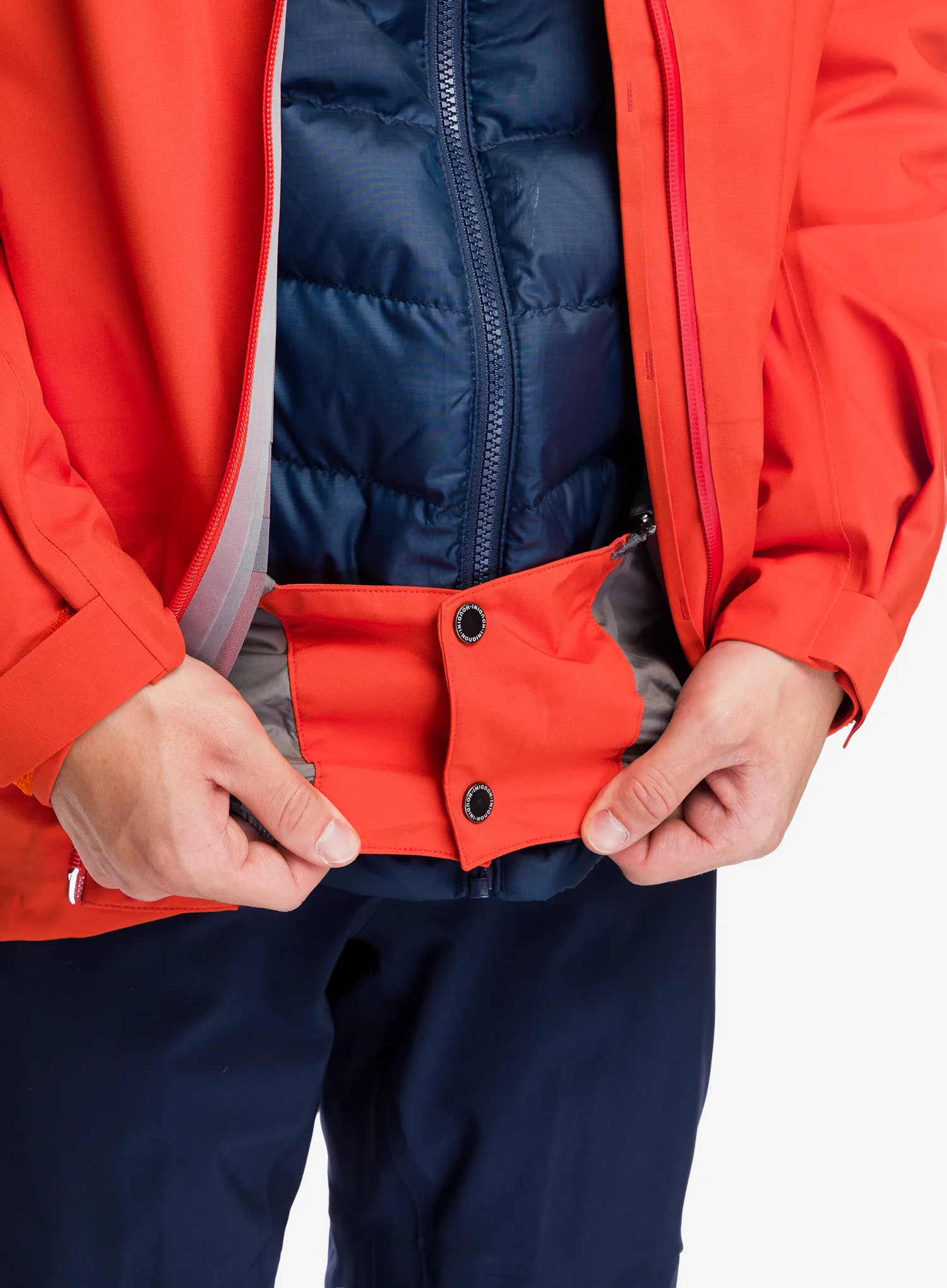 Bunda s membránou Houdini Ride Jacket - en route red
