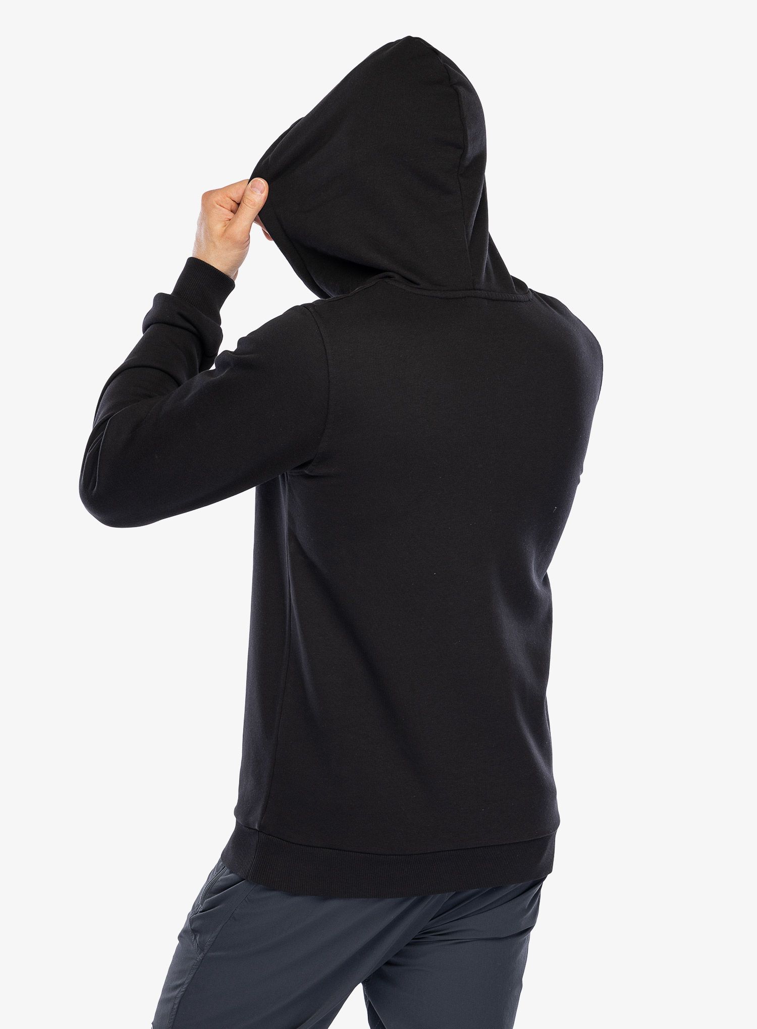 Mikina s kapucí ION Logo - black