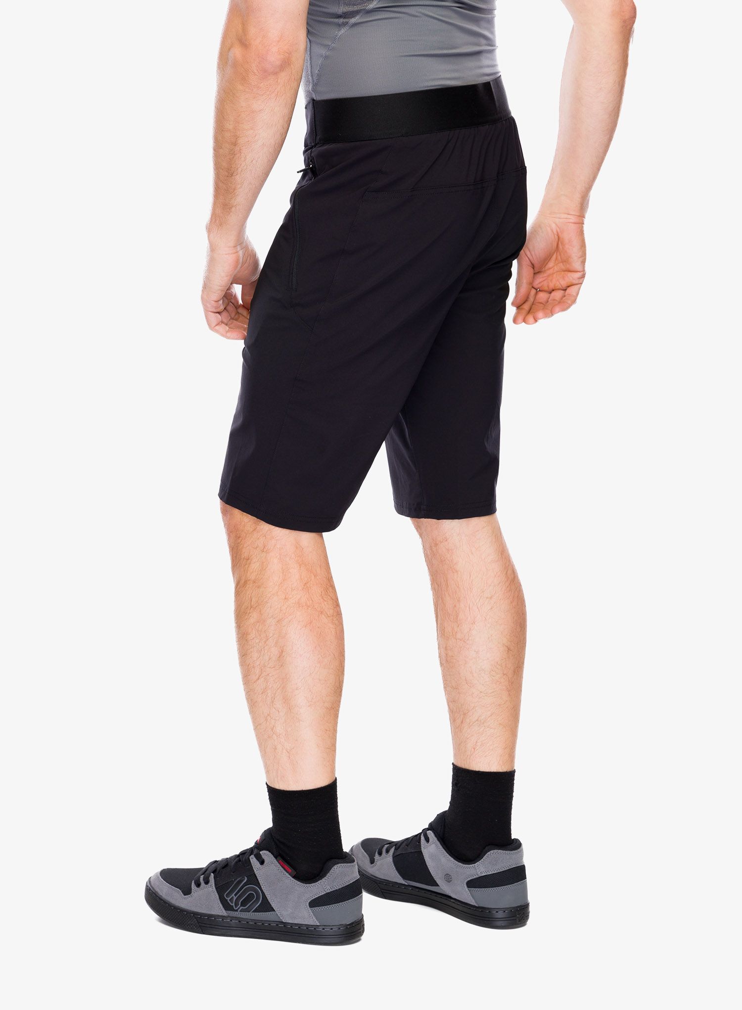 Cyklistické kraťasy ION Tech Logo Shorts - black