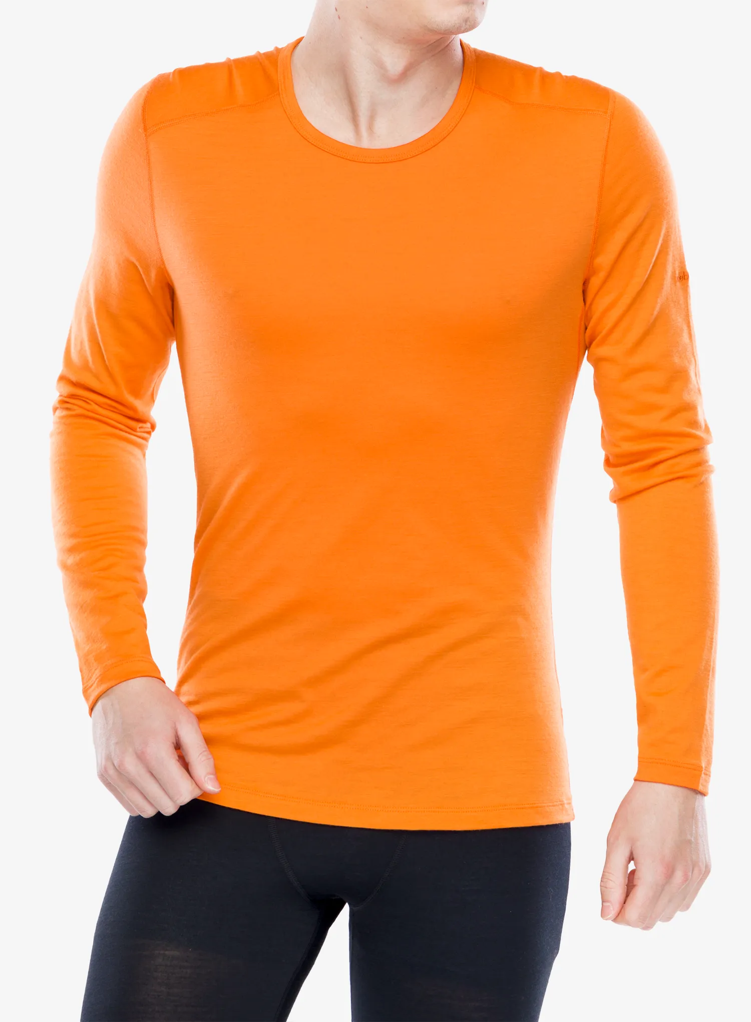 Funkční mikina Icebreaker 200 Oasis L/S Crewe - blaze
