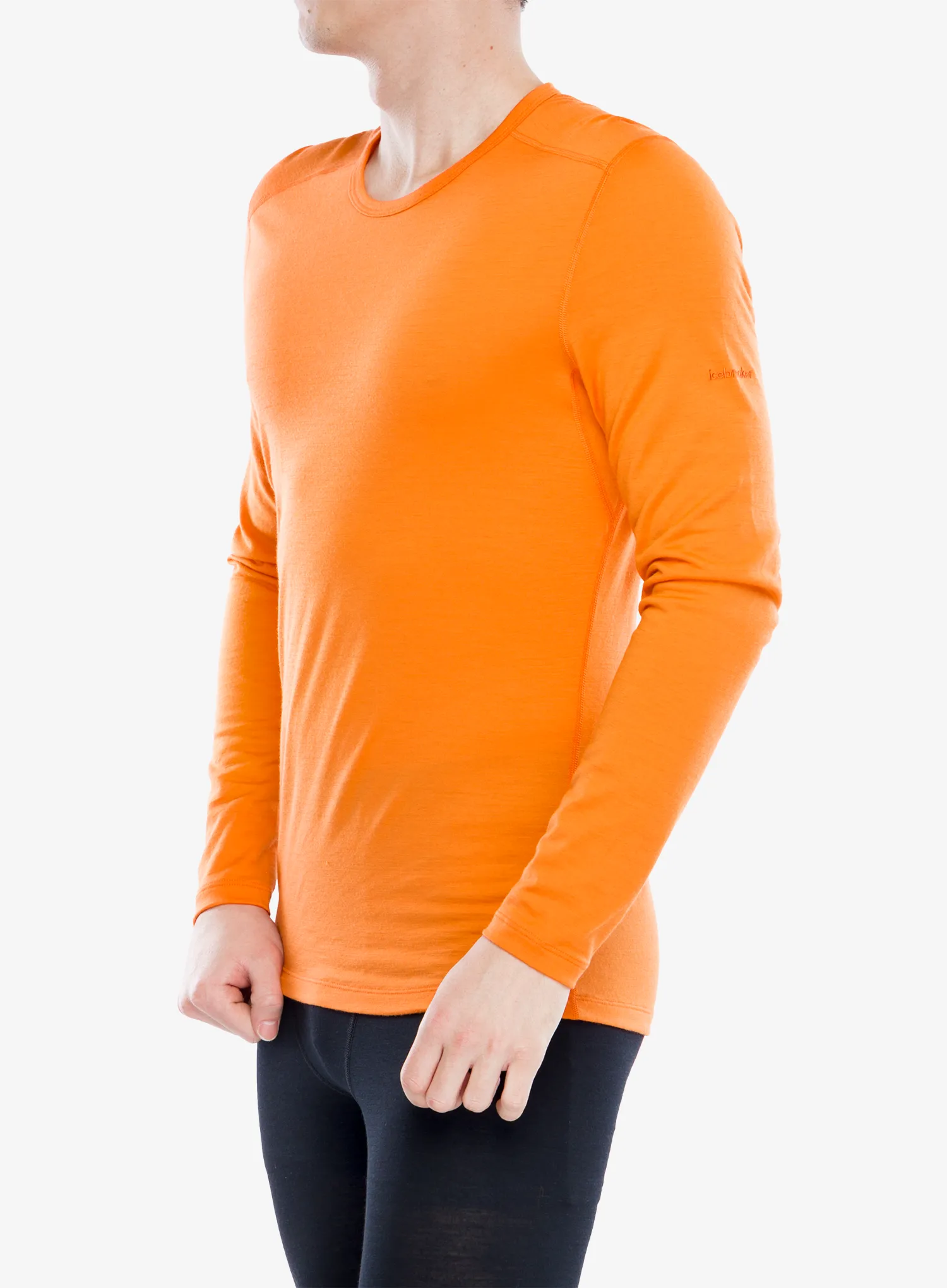 Funkční mikina Icebreaker 200 Oasis L/S Crewe - blaze