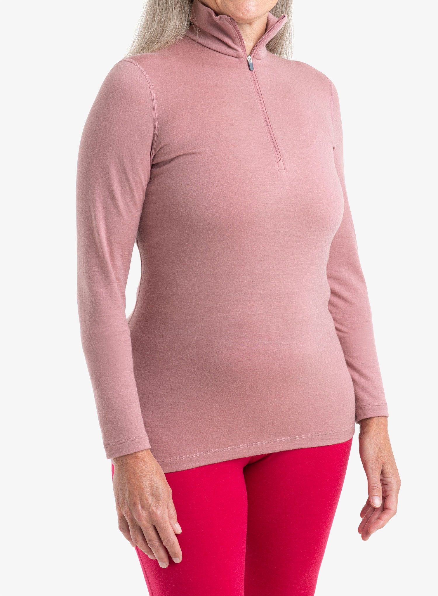 Funkční mikina dámská Icebreaker 200 Oasis L/S Half Zip - crystal