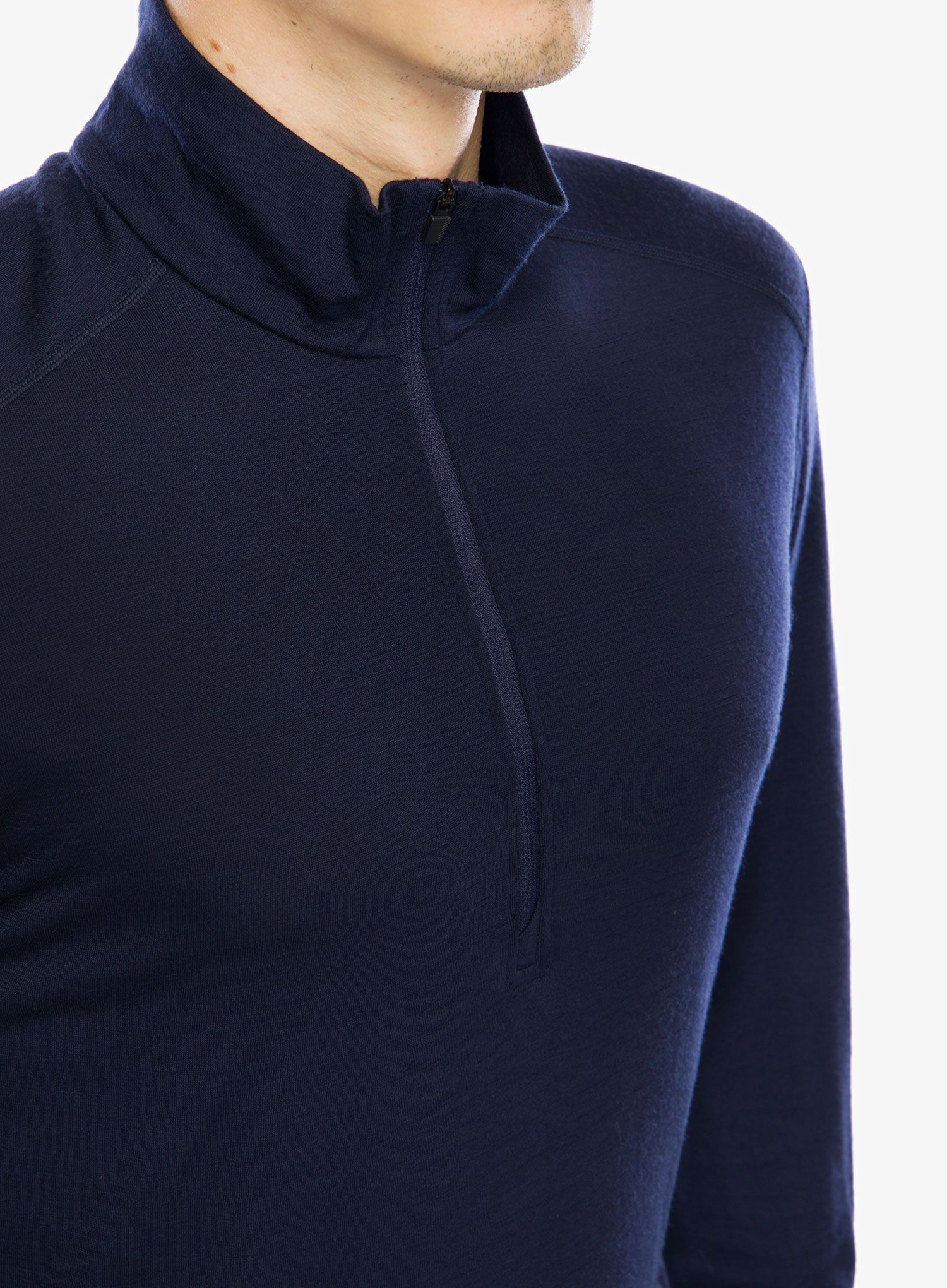 Funkční mikina Icebreaker 200 Oasis L/S Half Zip - midnight navy