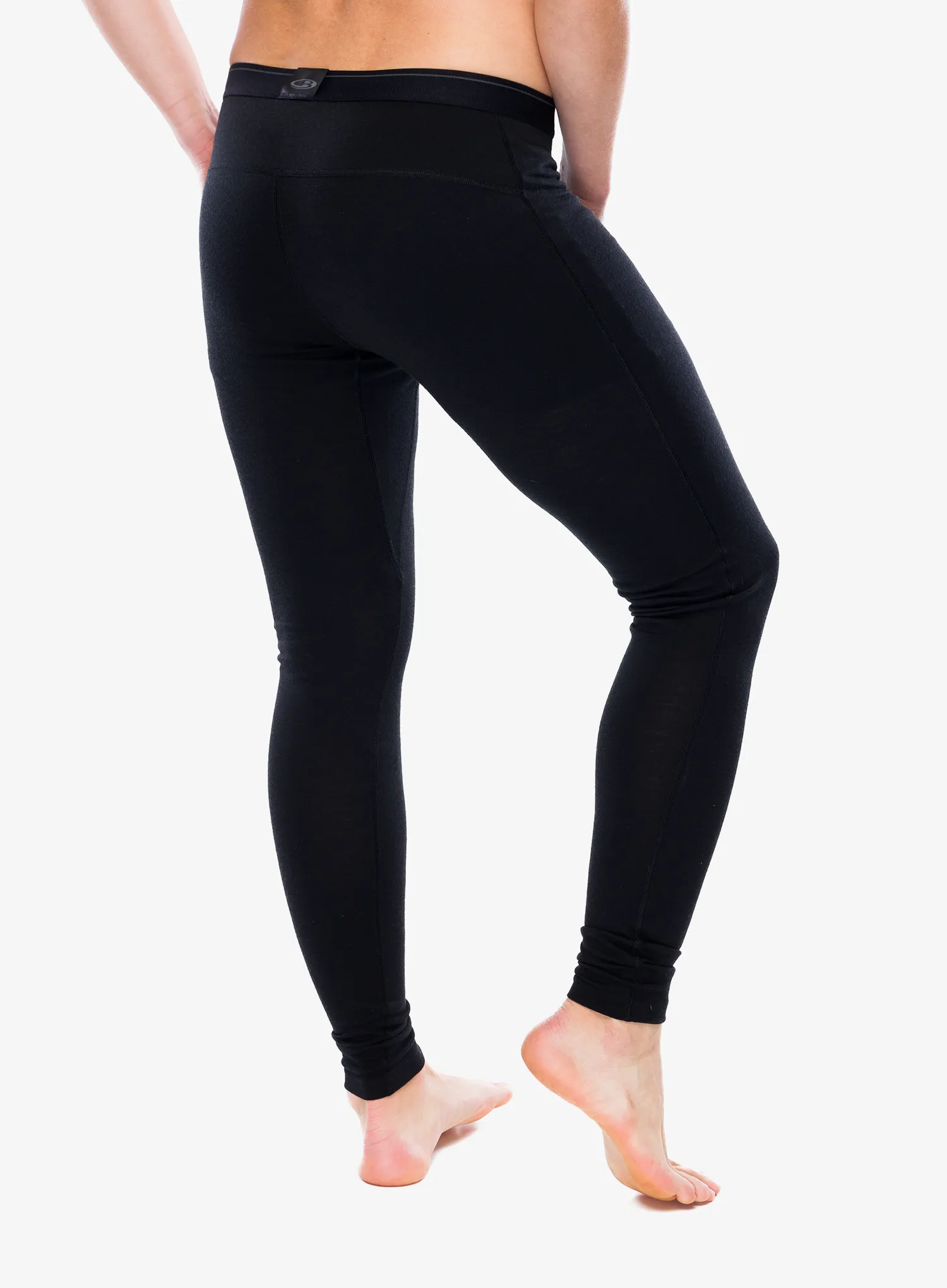 Termální legíny Icebreaker 200 Oasis Leggings W/Fly - black