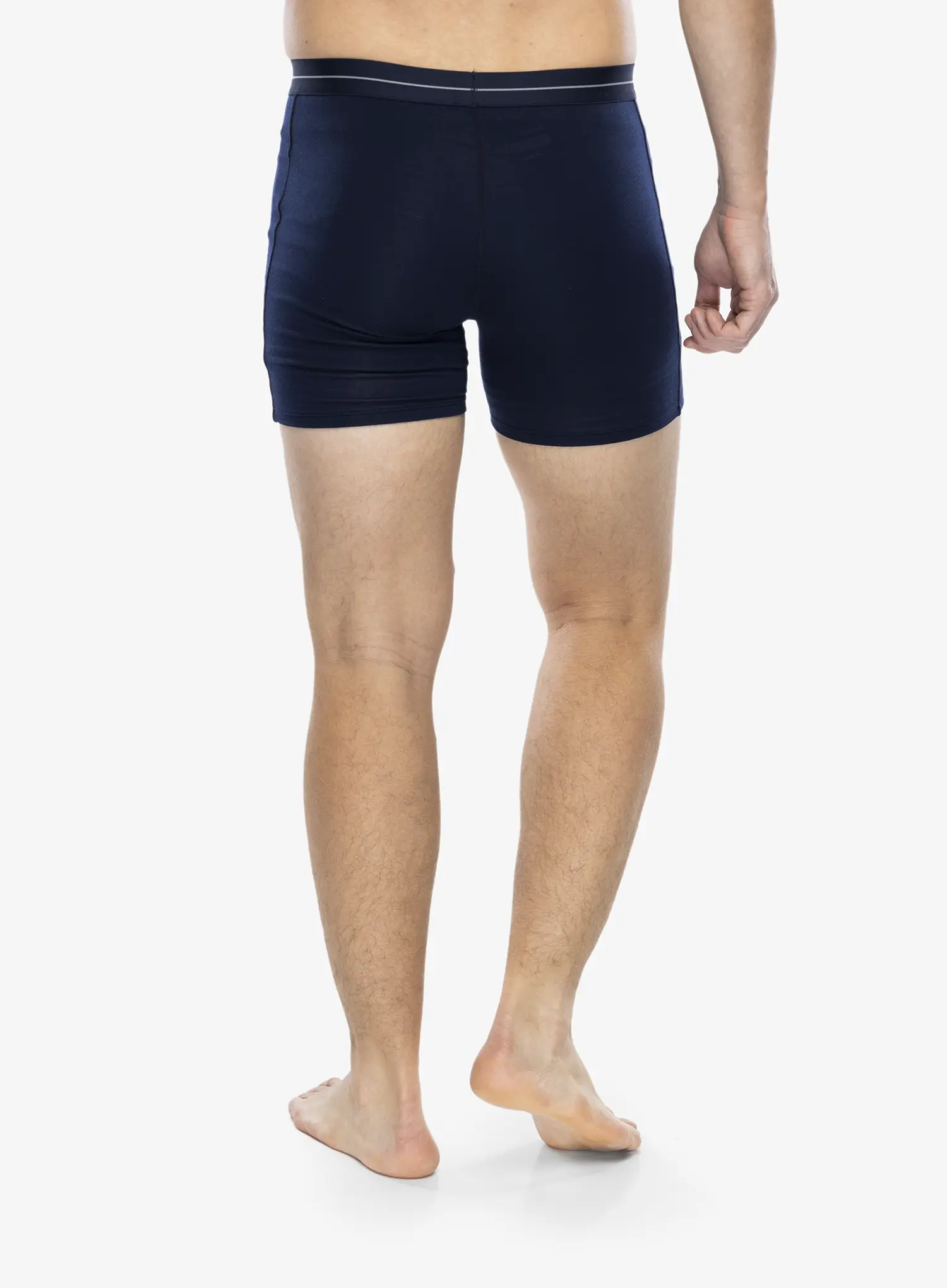 Funkční boxerky Icebreaker Anatomica Boxers wFly - midnight navy