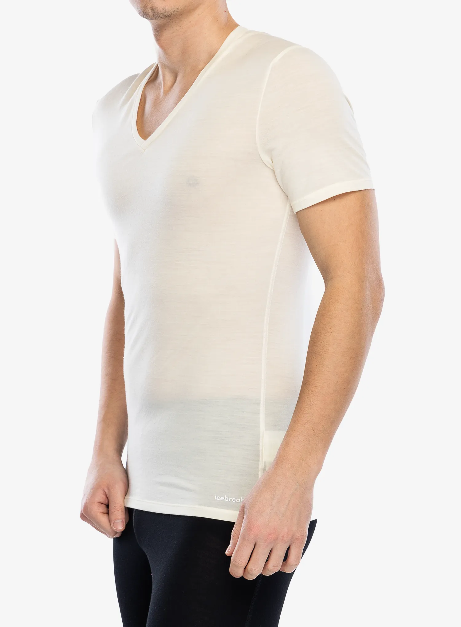 Termotriko Icebreaker Anatomica S/S V - undyed