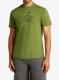 Tričko s potiskem Icebreaker Merino 125 Cool-Lite Sphere SS Tee Across - sphagnum