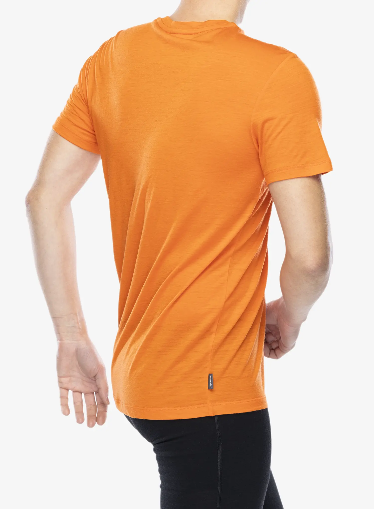 Merino triko Icebreaker Merino 150 Tech Lite SS T Pukaki Reflected - blaze