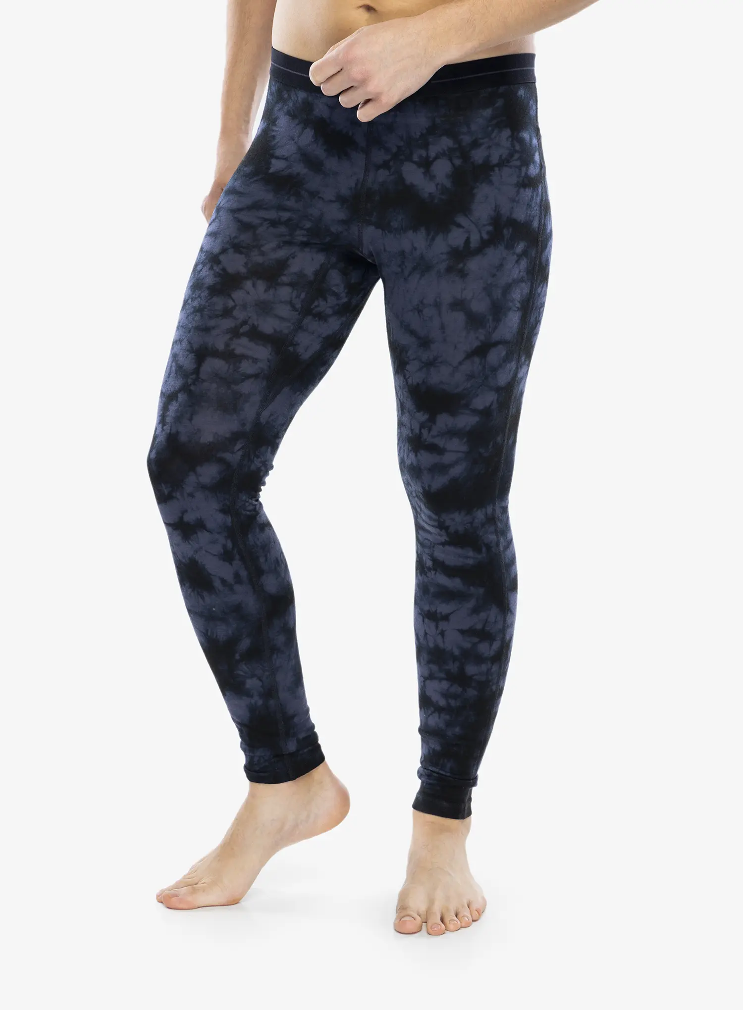 Termolegíny Icebreaker Merino 200 Oasis Leggings Cloud Dye - graphite/black/cd