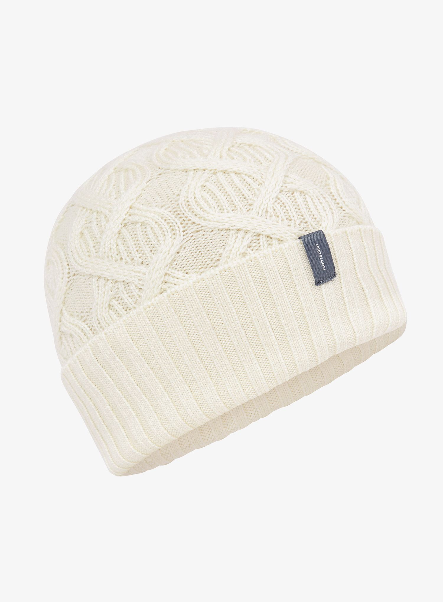 Zimní čepice Icebreaker Merino Cable Knit Beanie - undyed