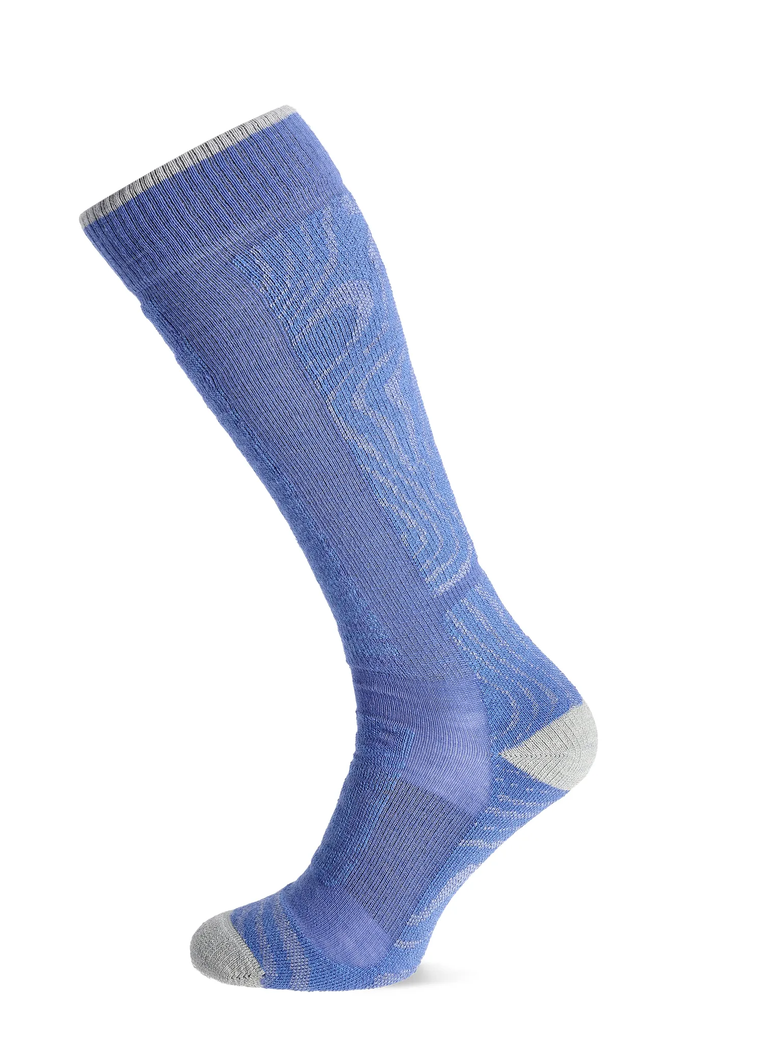 Lyžařské ponožky Icebreaker Merino Ski+ Medium OTC Mountain Contour - brilliant/ether/baja