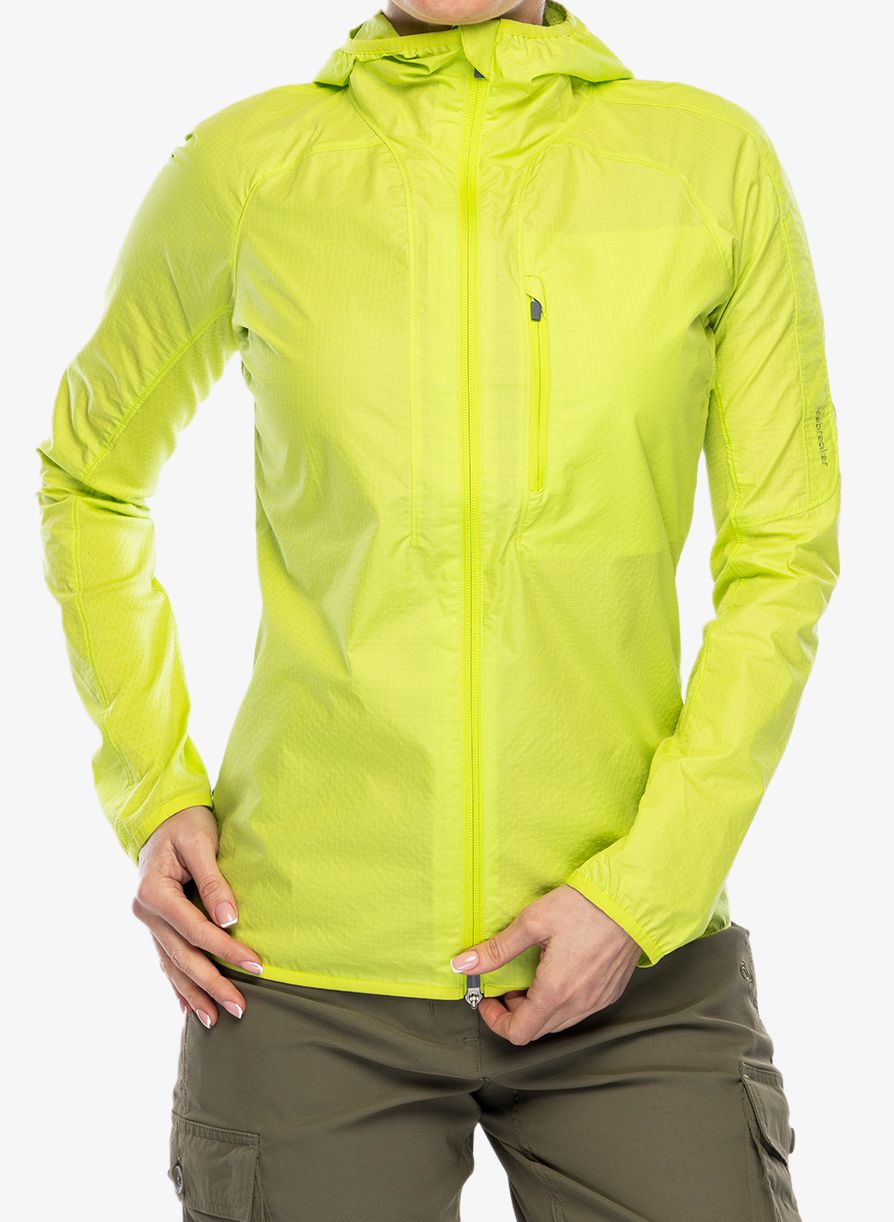 Softshellová bunda dámská Icebreaker Shell+ Cotton Windbreaker - hyper