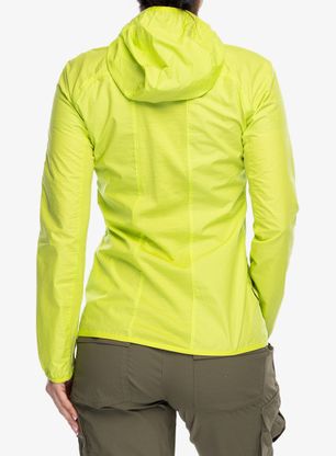 Softshellová bunda dámská Icebreaker Shell+ Cotton Windbreaker - hyper