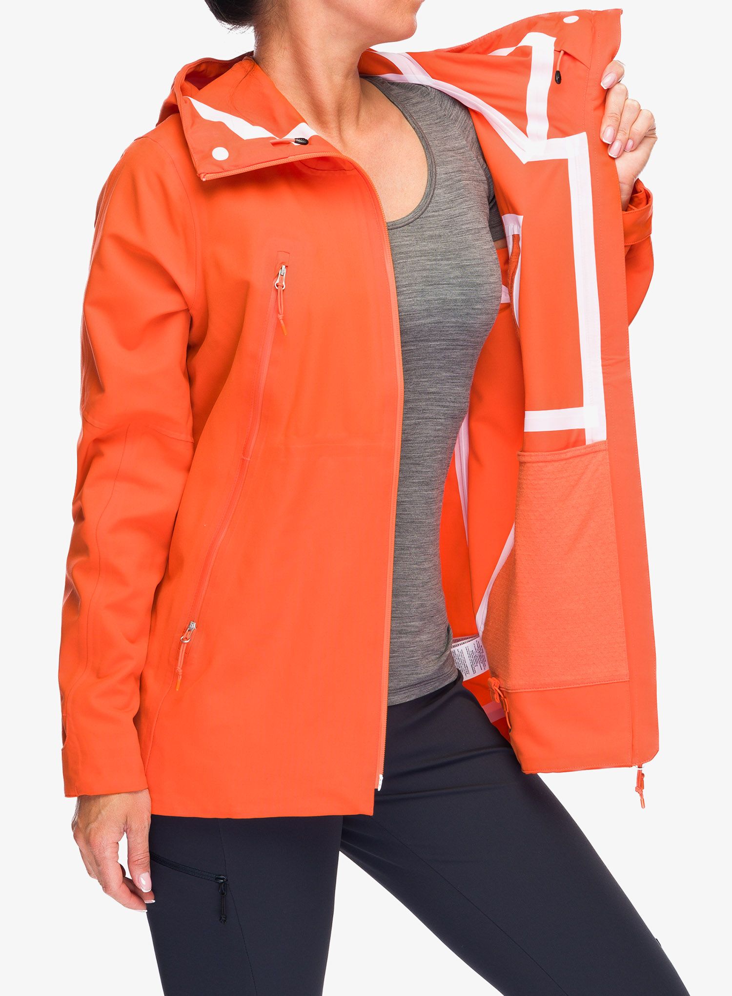 Dámská softshellová bunda Icebreaker Shell+ Hooded Jacket - flash