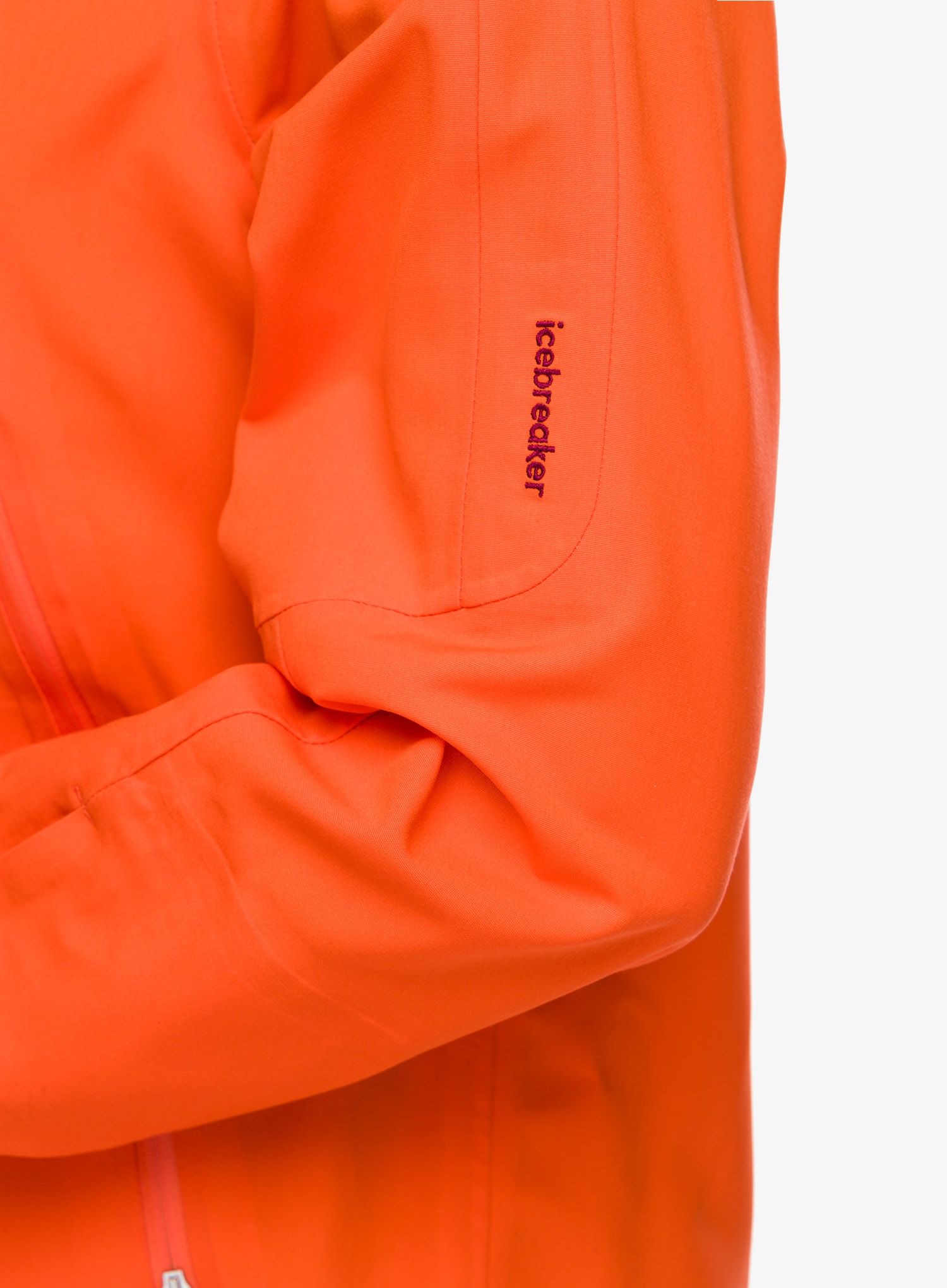 Dámská softshellová bunda Icebreaker Shell+ Hooded Jacket - flash