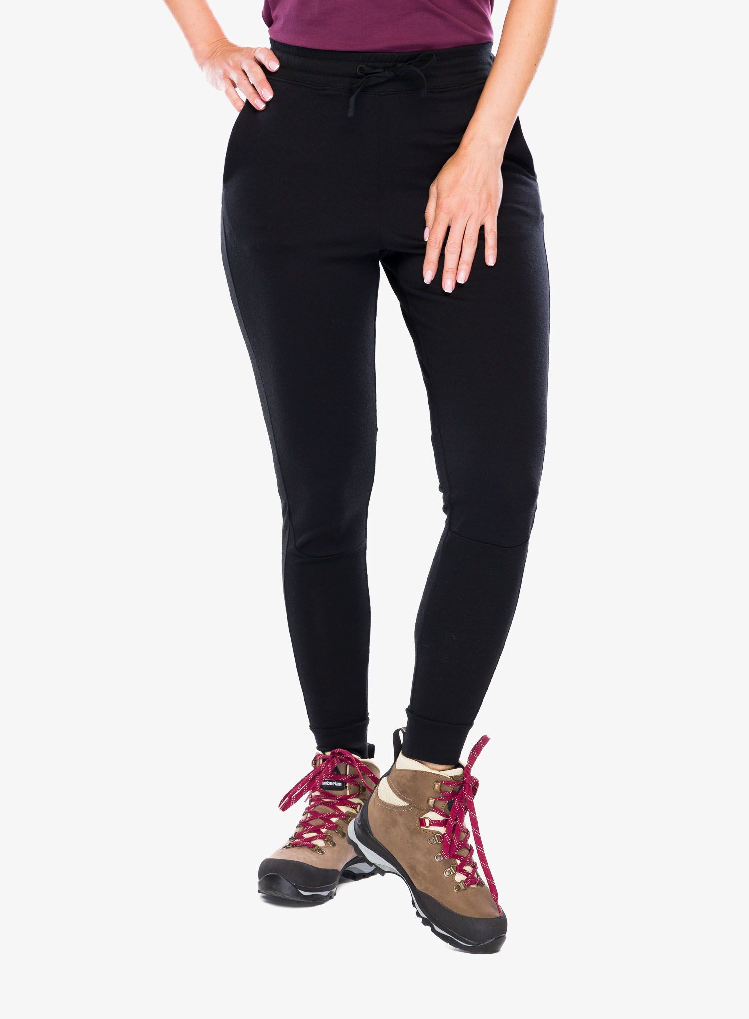 Kalhoty dámské Icebreaker ZoneKnit Jogger - black