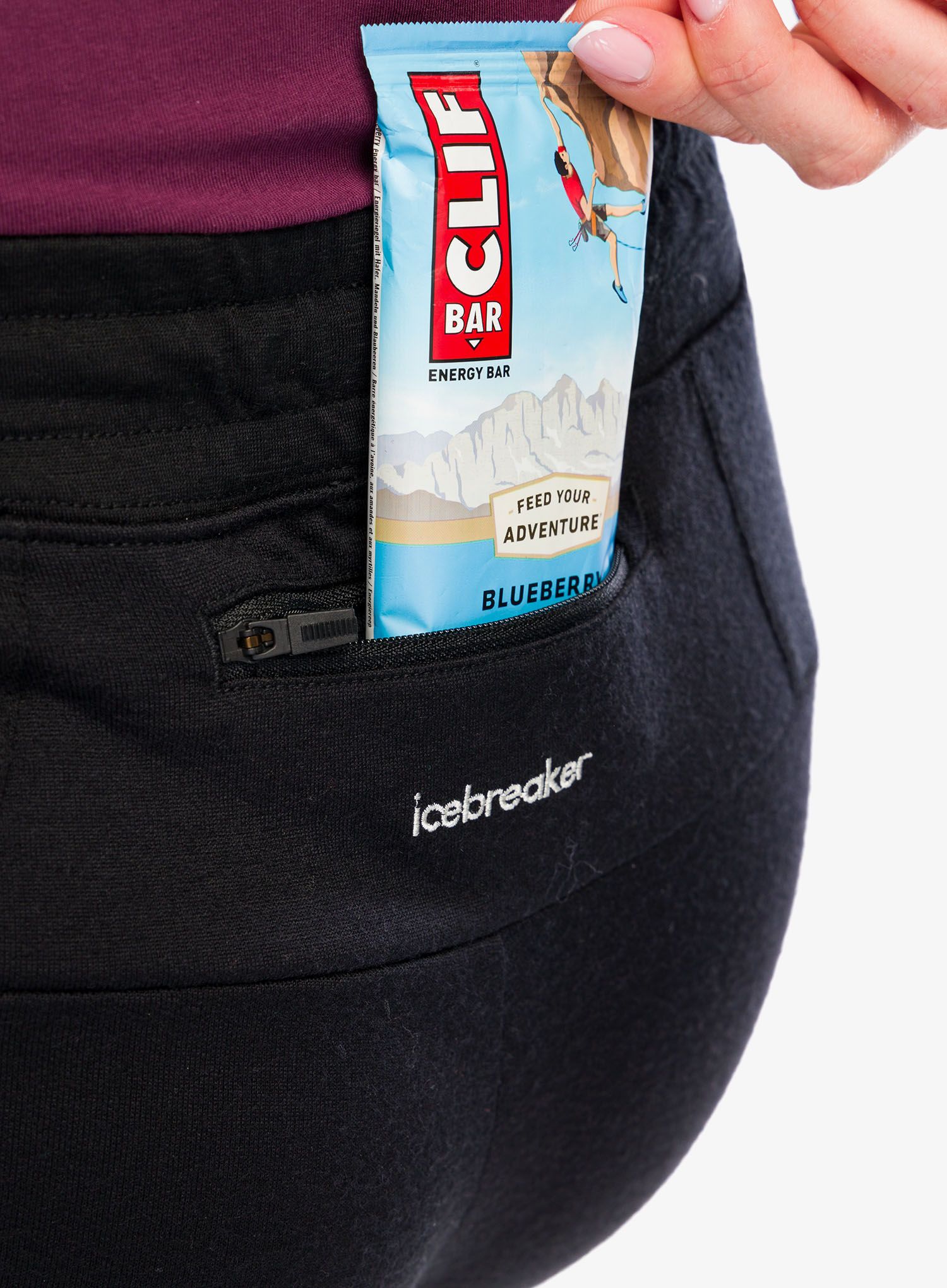 Kalhoty dámské Icebreaker ZoneKnit Jogger - black