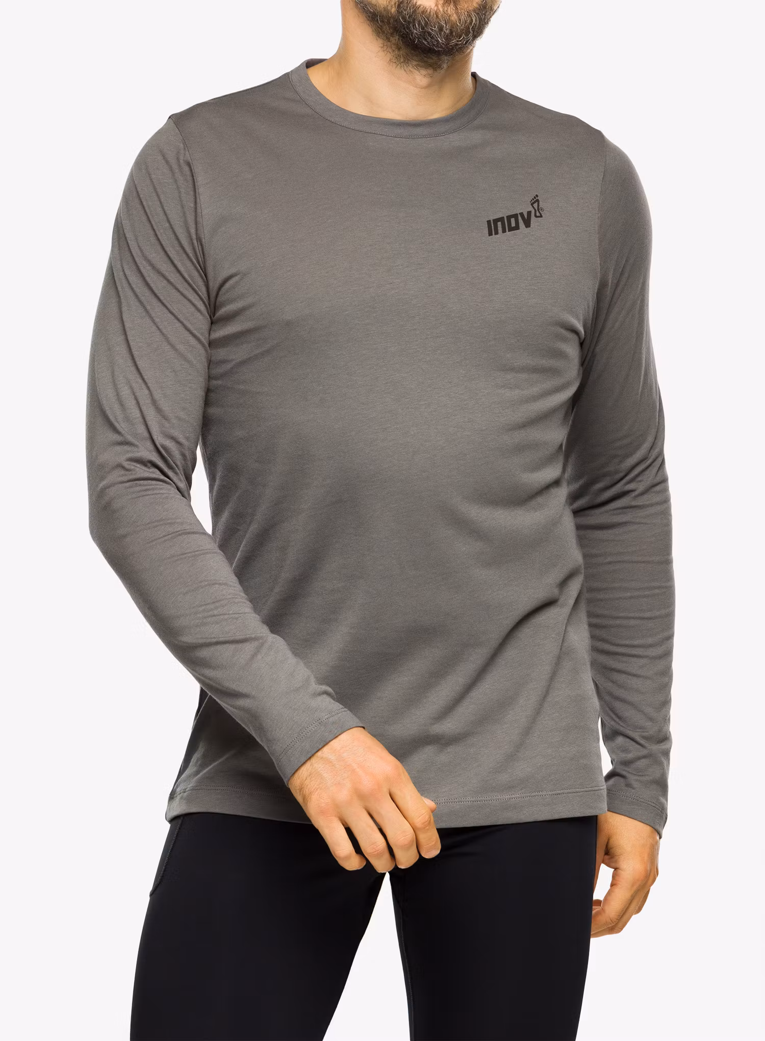 Longsleeve Inov-8 Graphic Tee LS Brand - grey