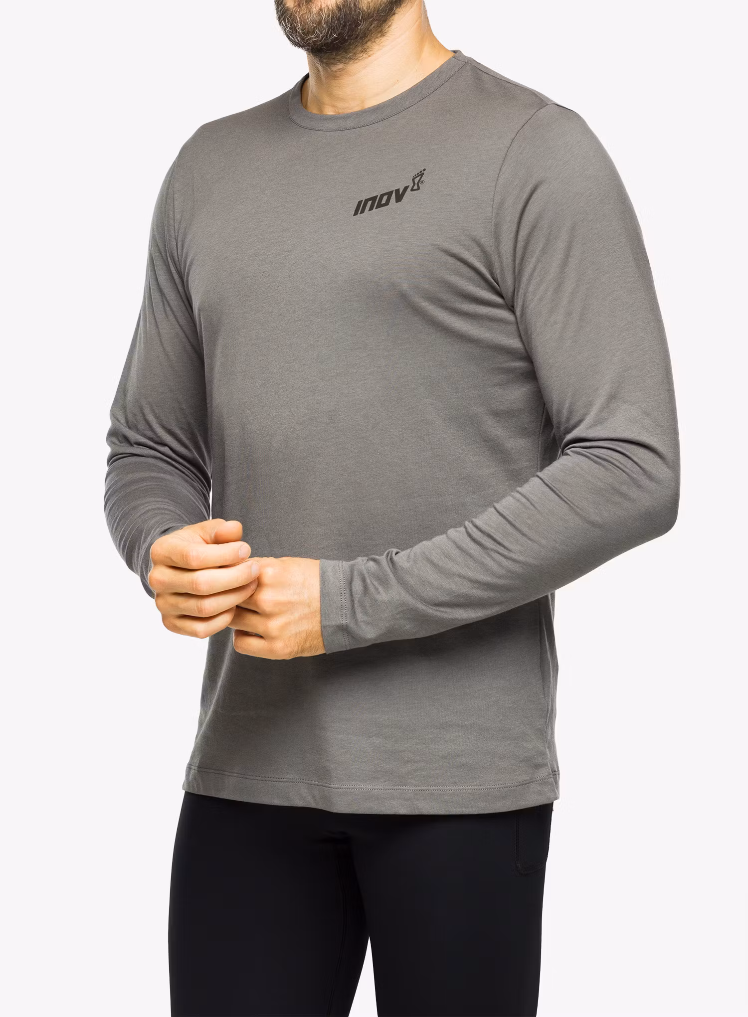 Longsleeve Inov-8 Graphic Tee LS Brand - grey