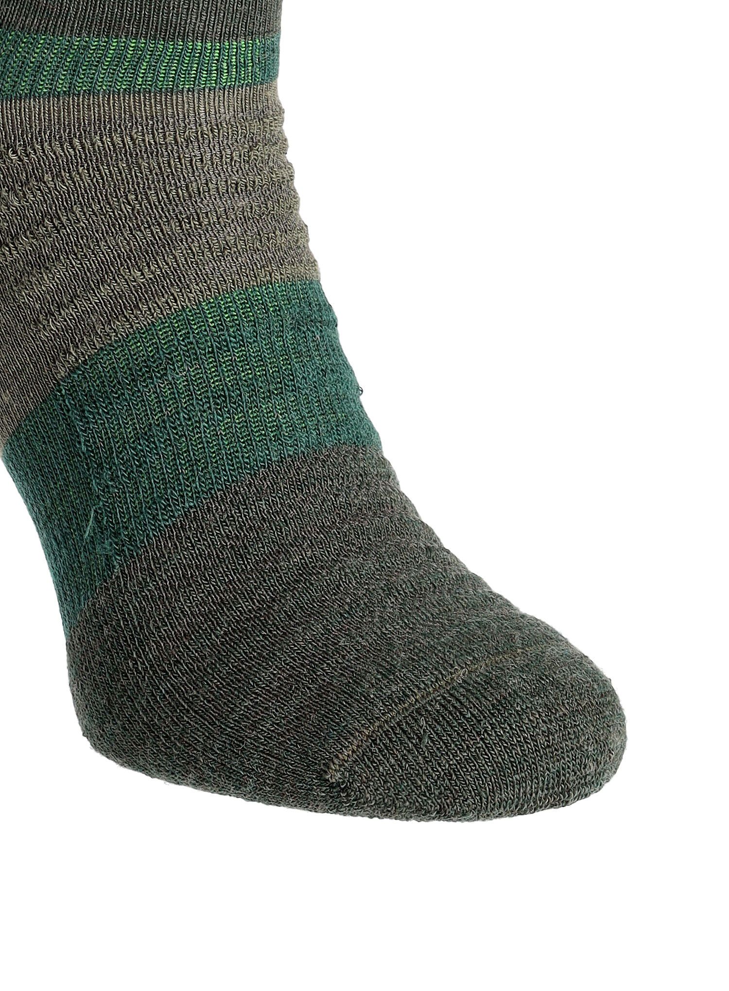 Merino ponožky Inov-8 Merino Mid - dark green/melange